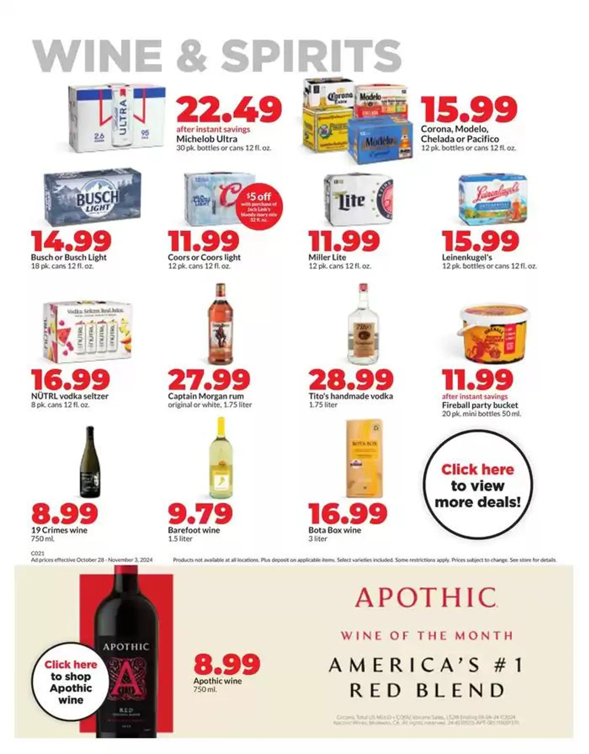 Weekly ad Top offers for smart savers from October 28 to November 3 2024 - Page 19