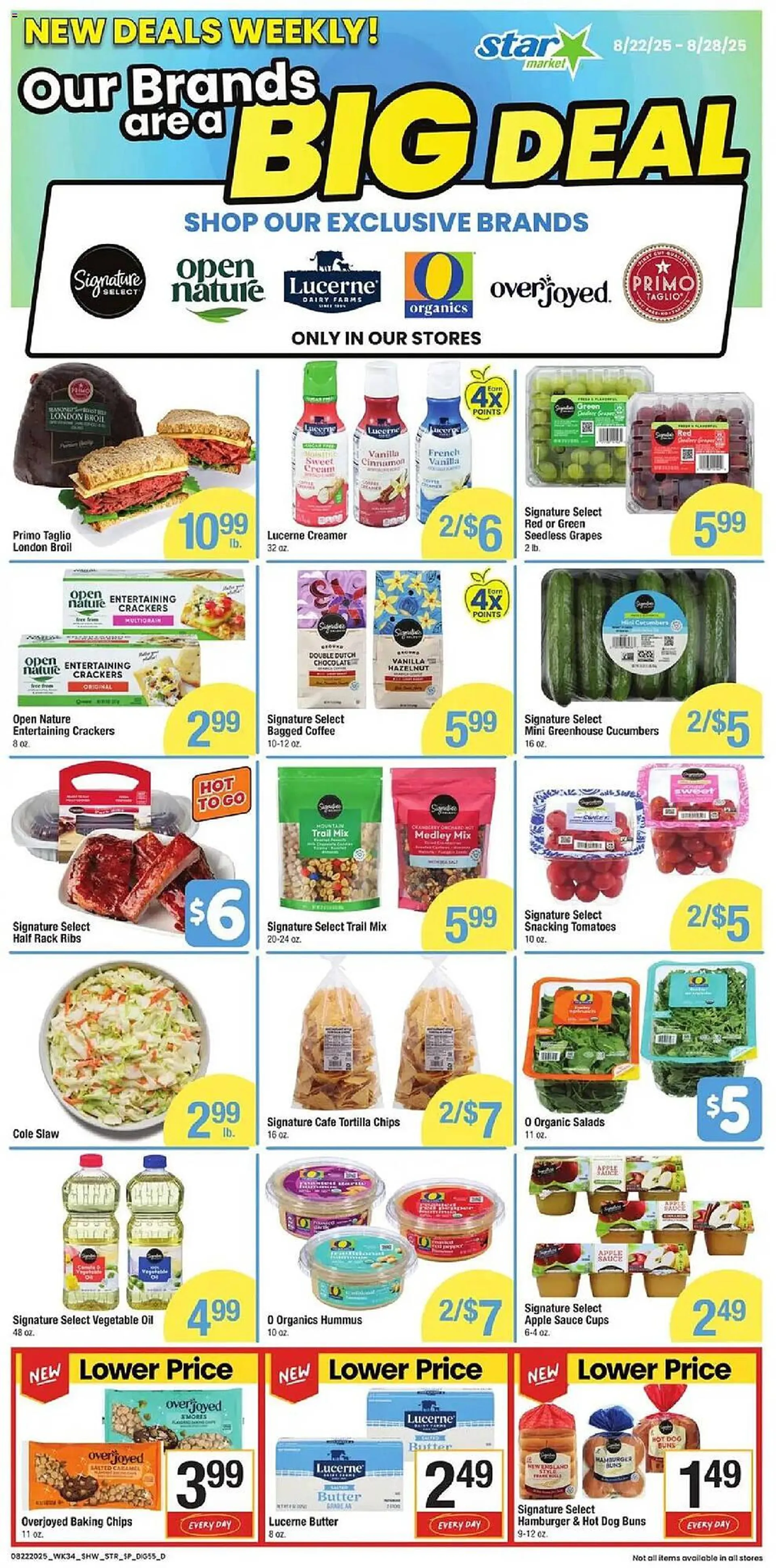 Weekly ad Star Market Weekly Ad from August 22 to August 28 2025 - Page 1