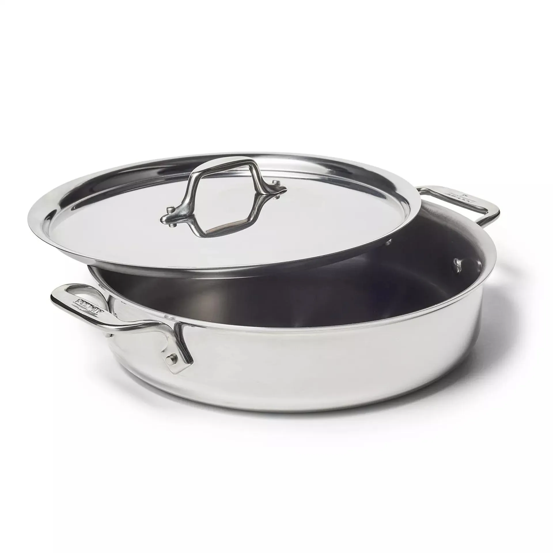 All-Clad D3 Stainless Steel Anniversary Casserole, 4 qt.