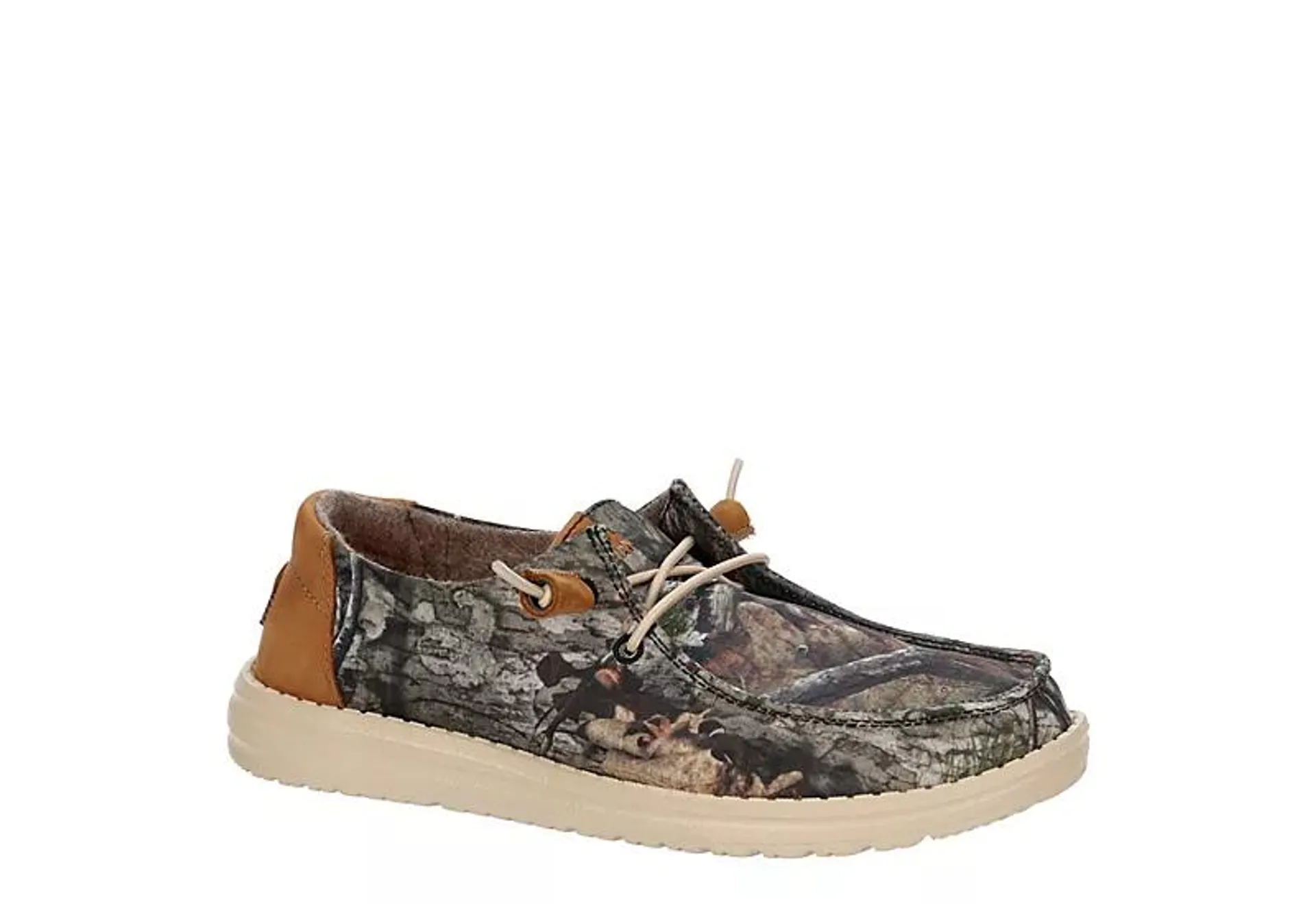 Heydude Womens Wendy Mossy Oak Dna Slip On Sneaker - Camo