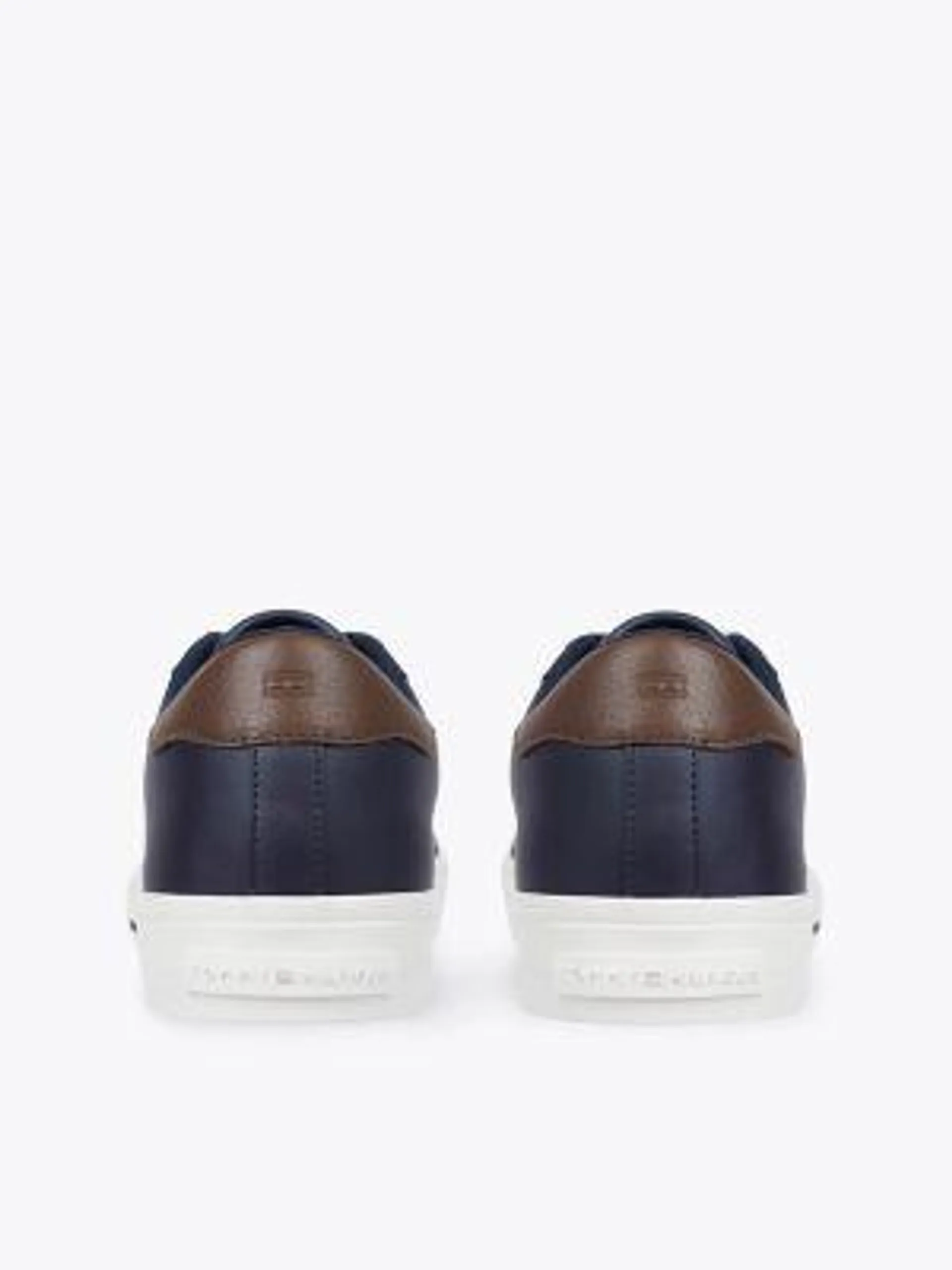 Leather Monotype Low-Top Sneaker