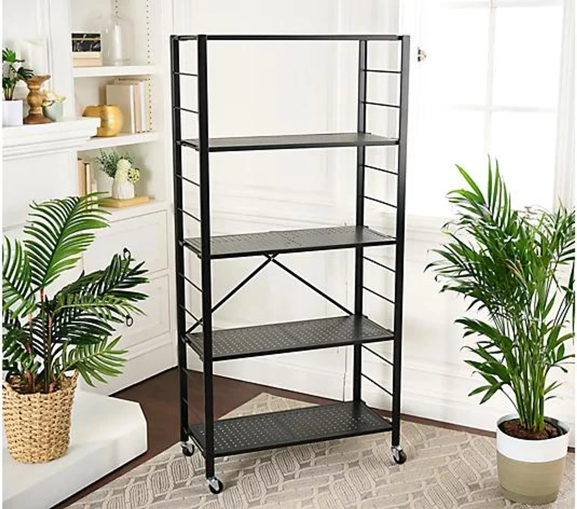 Tidy & Co. 5-Tier Collapsible Storage Rack