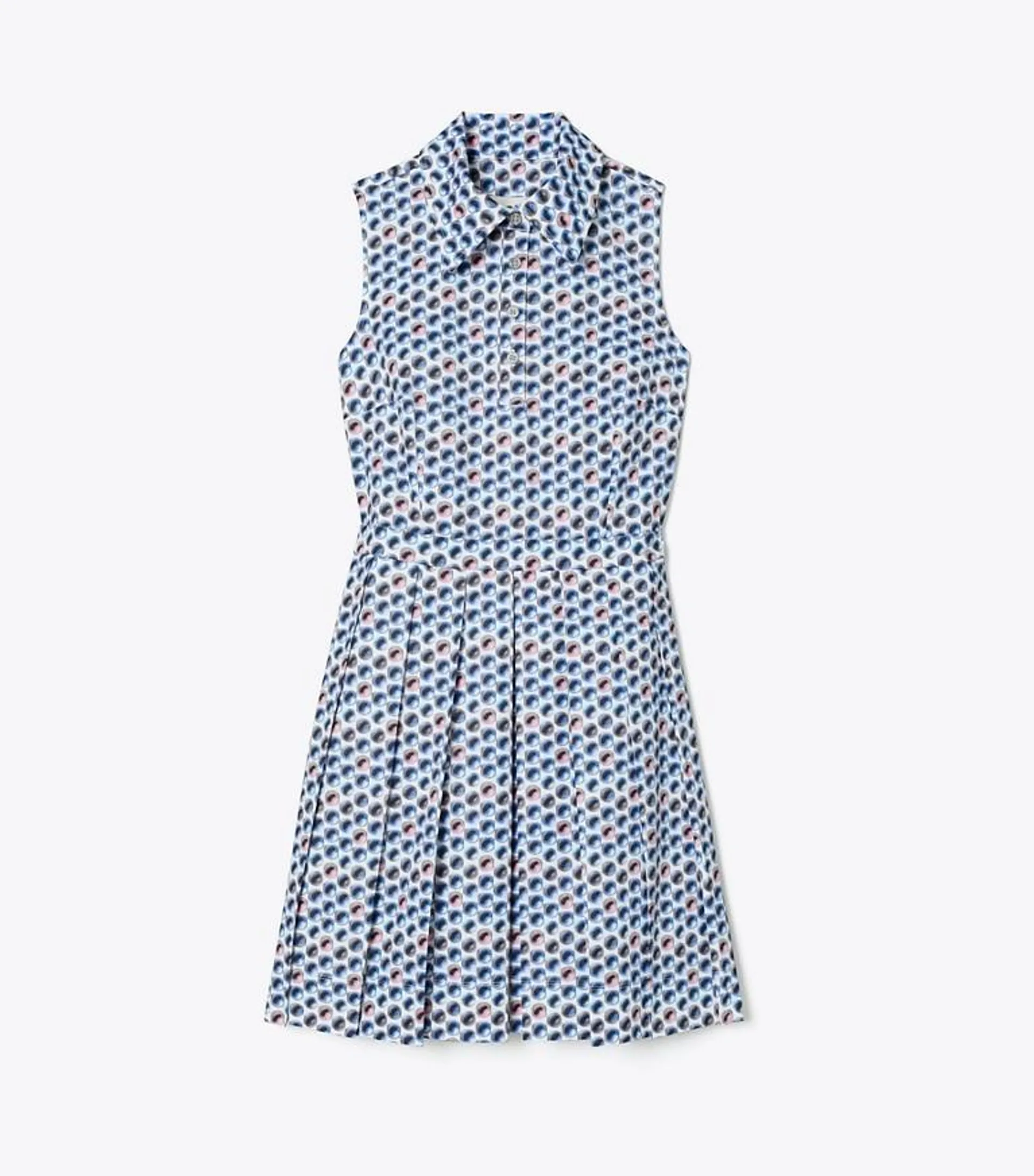 PRINTED STRETCH GOLF DRESS