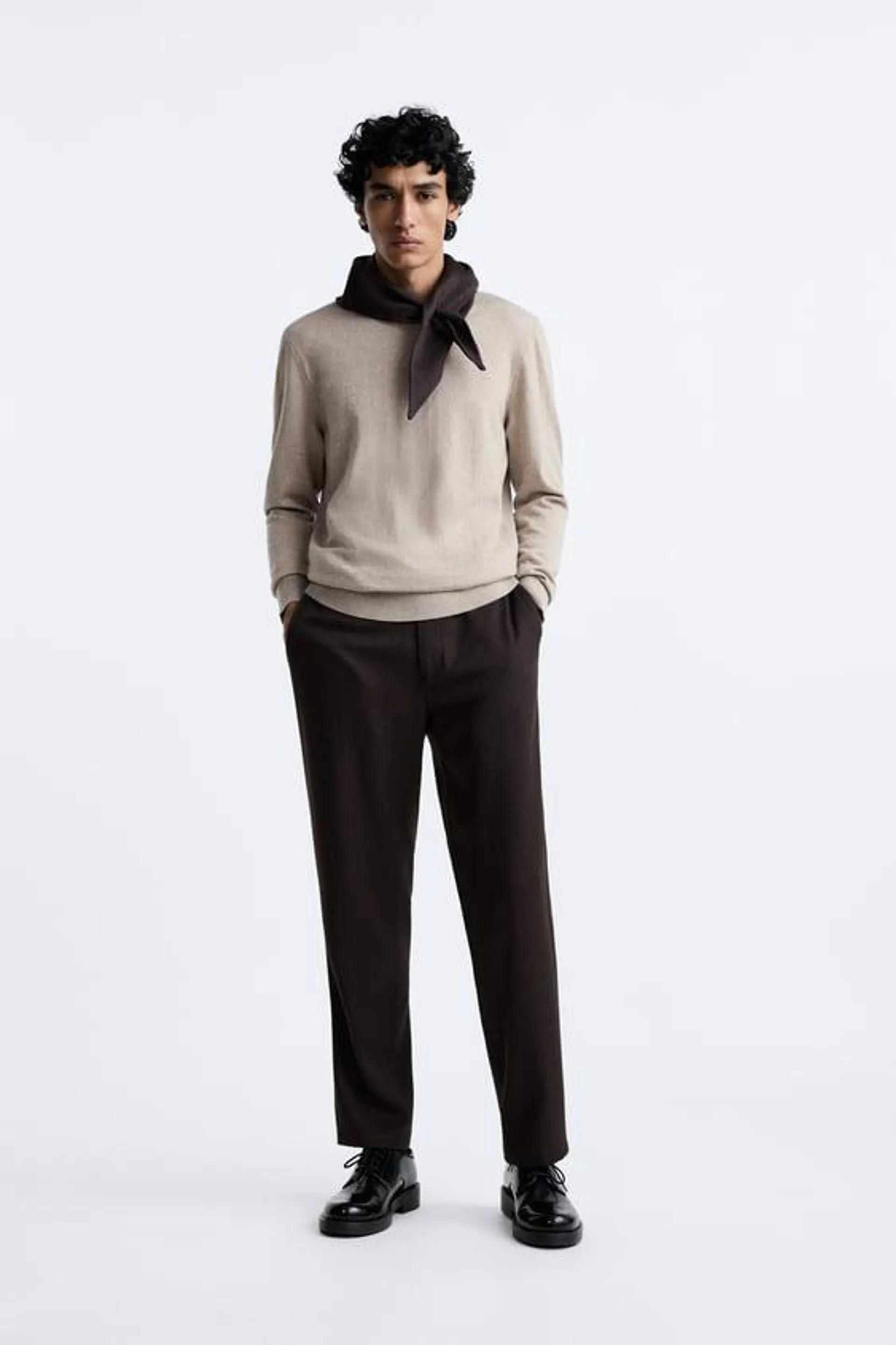 100% MERINO WOOL SWEATER