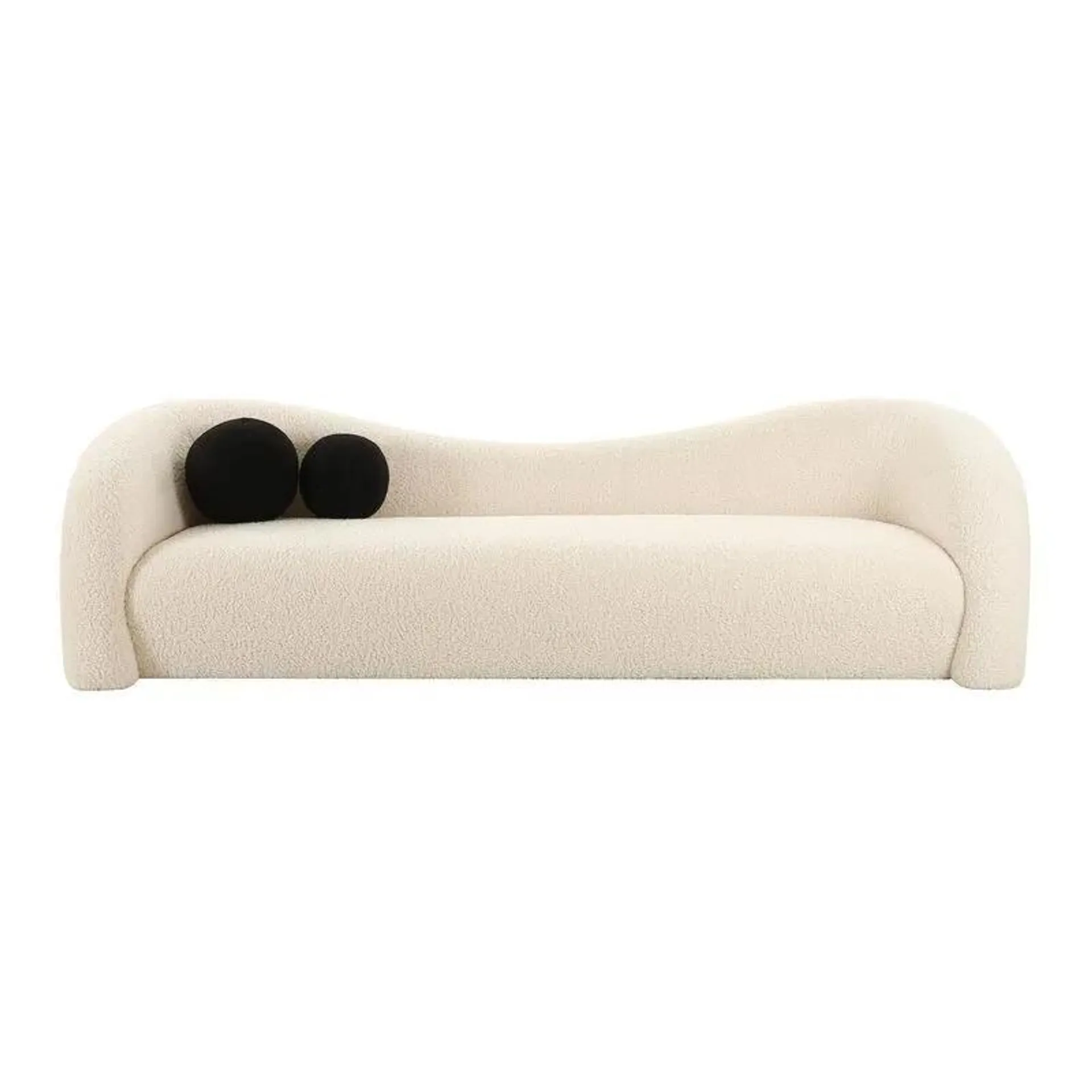 Leonie Faux Shearling Sofa