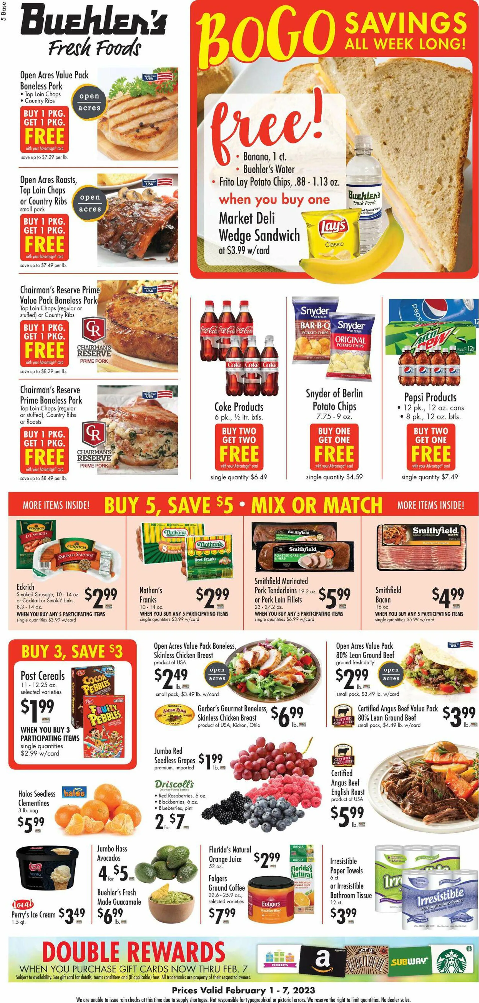 Buehlers Fresh Foods Current weekly ad - 1
