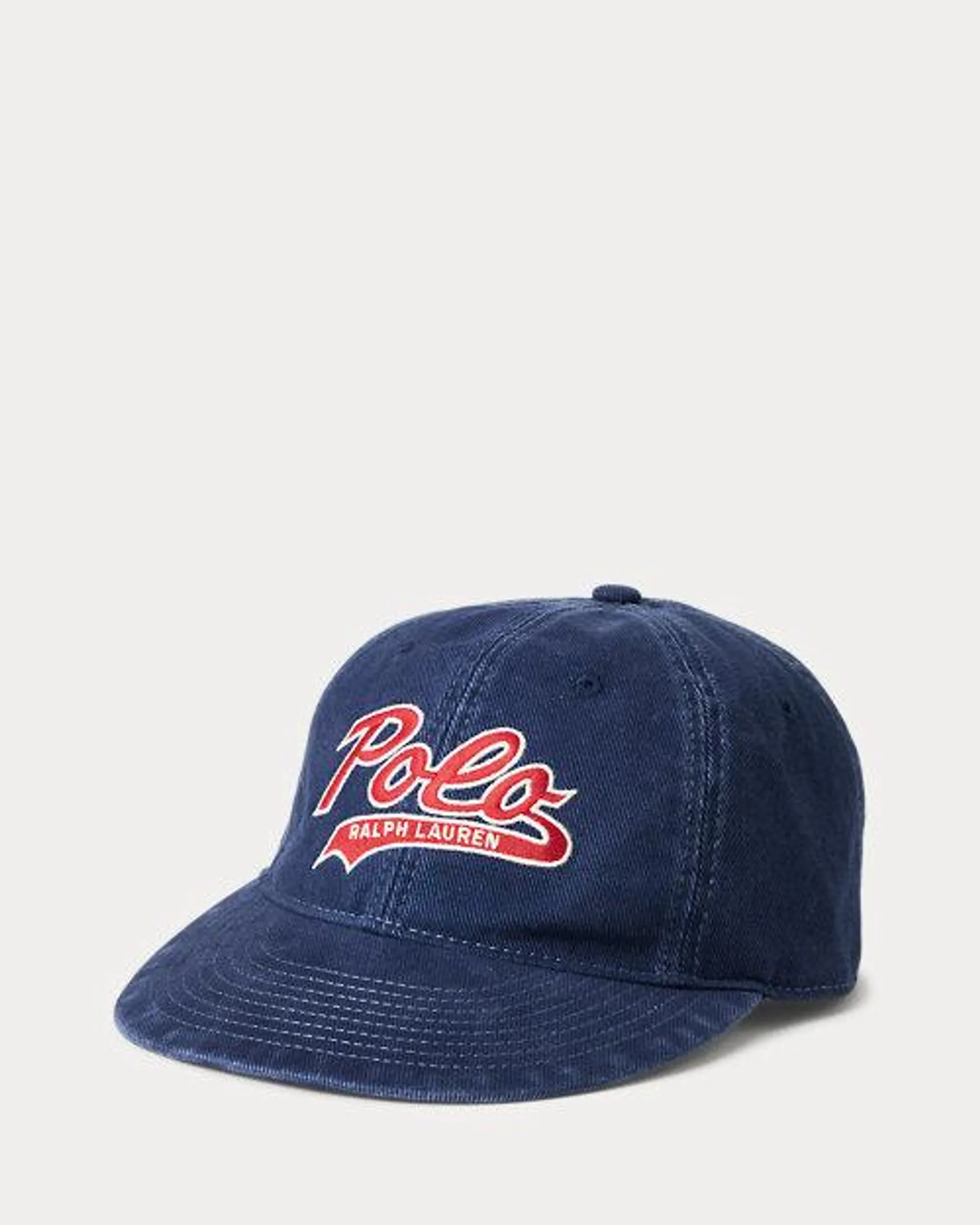 Logo Washed Twill Ball Cap