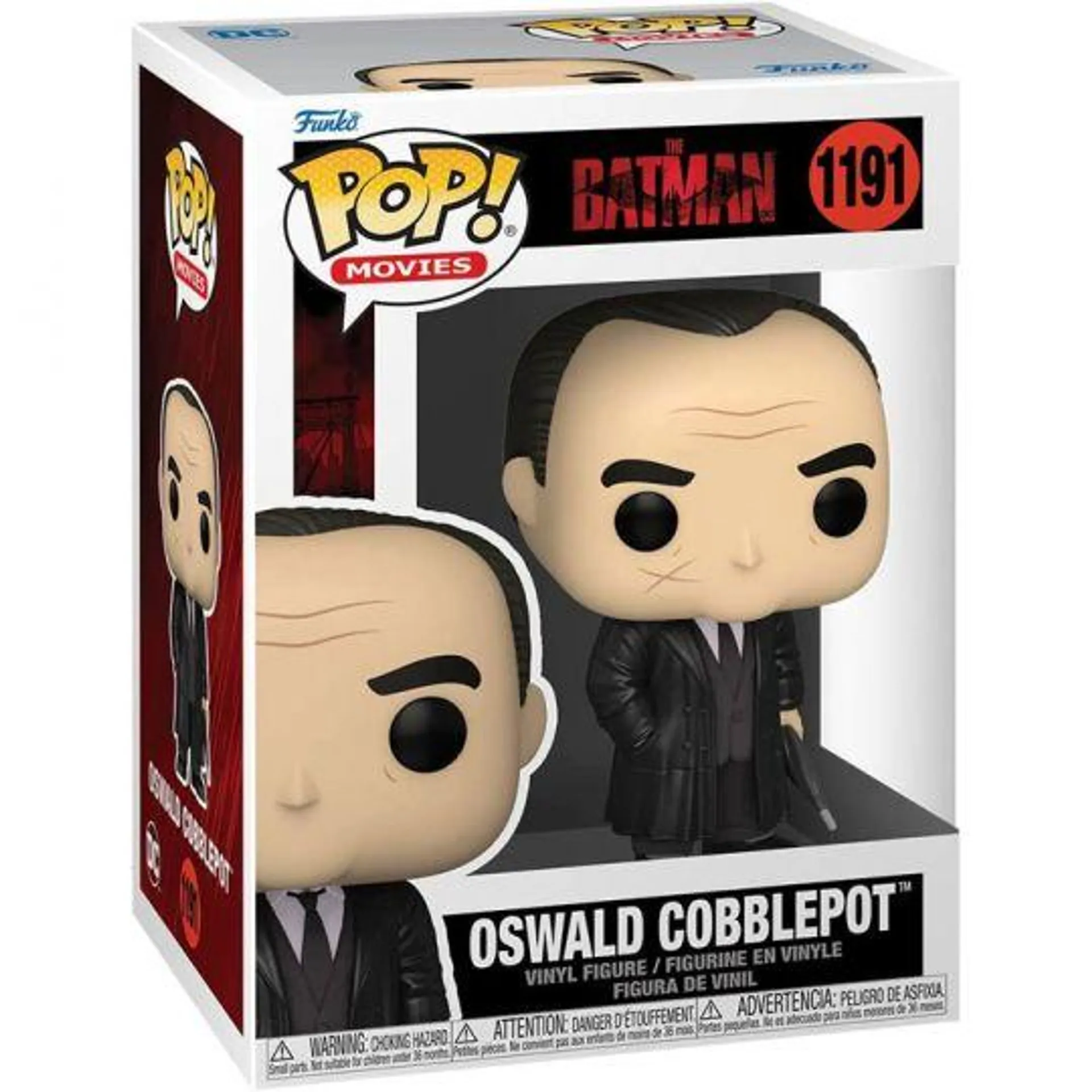 Funko POP! Movies - The Batman (2022) Vinyl Figure - OSWALD COBBLEPOT #1191