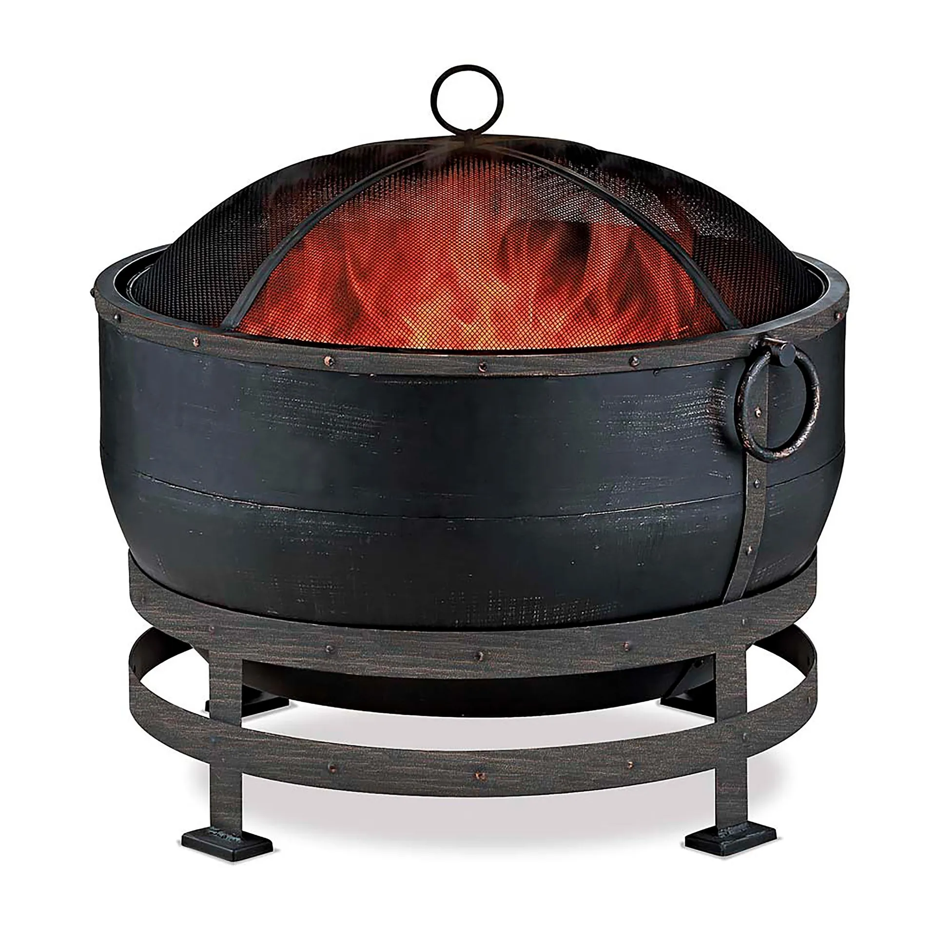 Bronze Cauldron Wood-Burning Fire Bowl