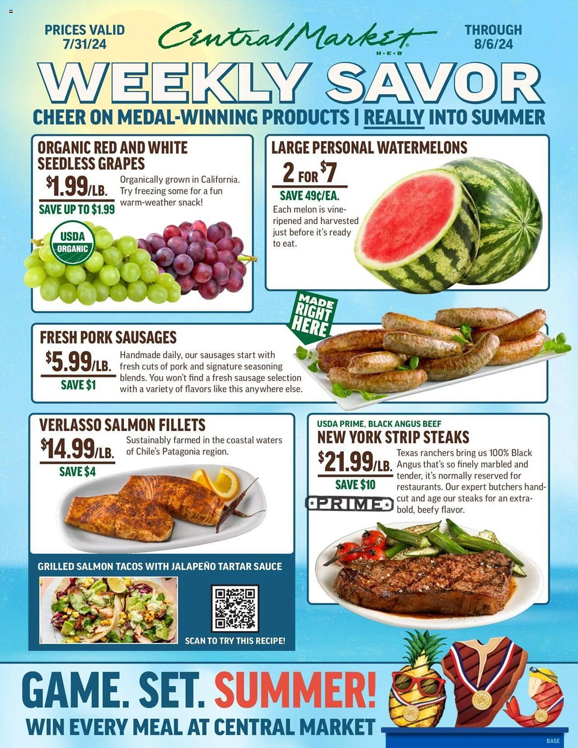 Central Market Weekly Ad - 1