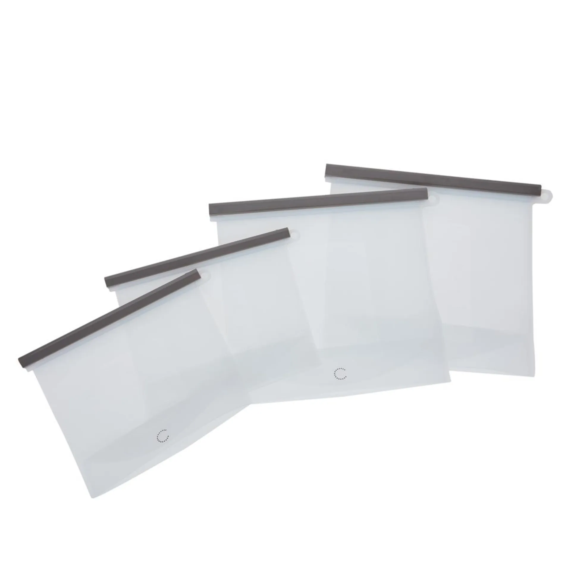 Curtis Stone 4-pack Silicone Storage Bags