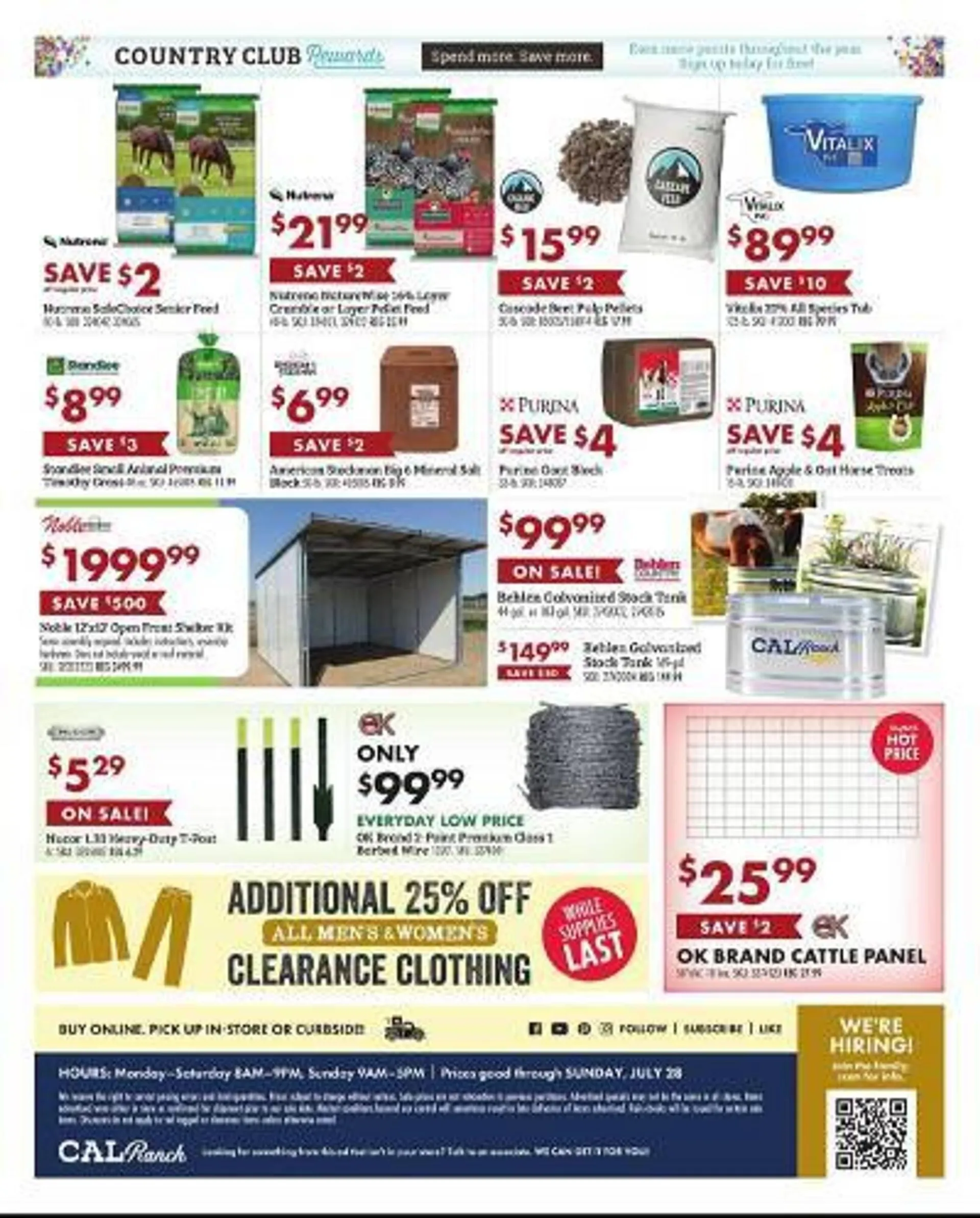 Weekly ad C A L Ranch Stores Weekly Ad from July 24 to July 28 2024 - Page 2