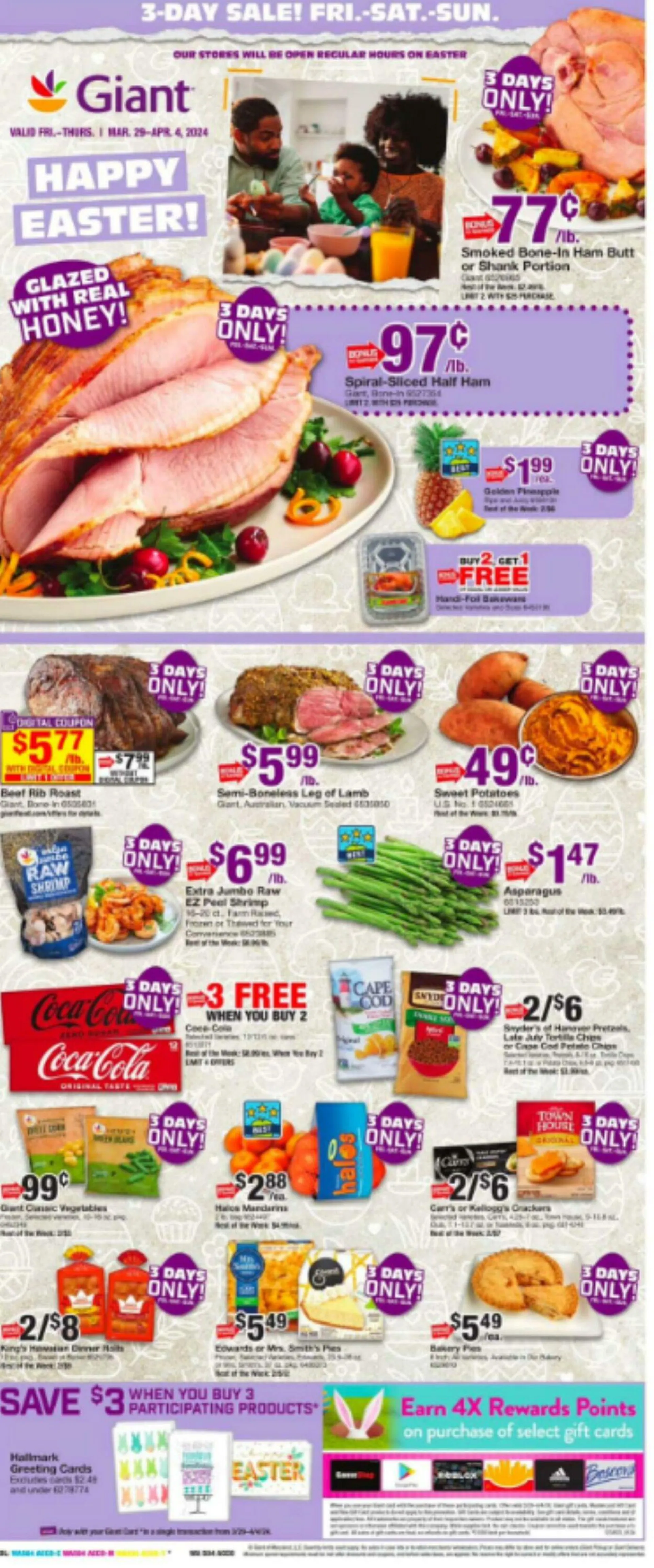 Weekly ad Giant Food Current weekly ad from March 29 to April 4 2024 - Page 