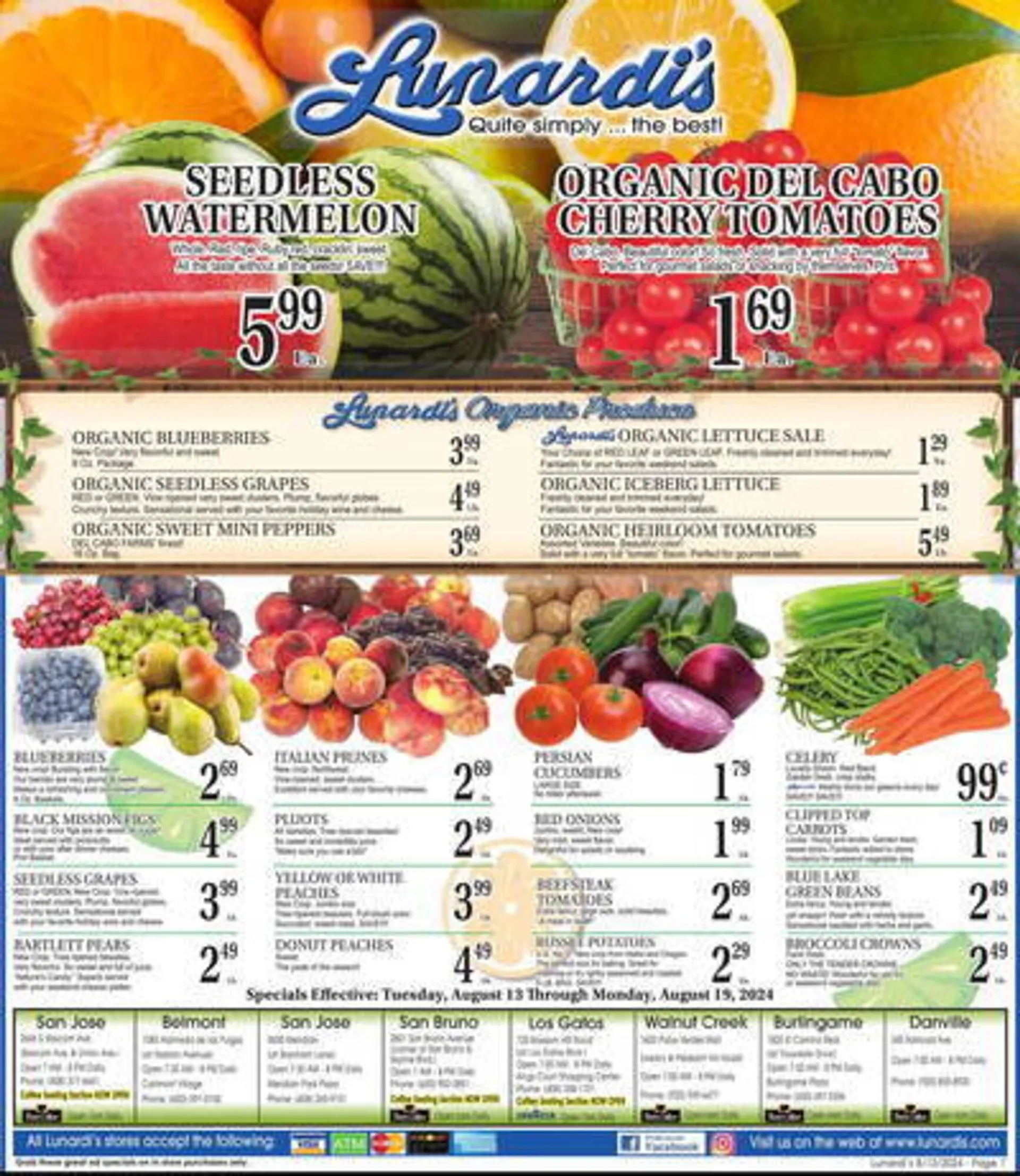 Lunardis Weekly Ad - 1