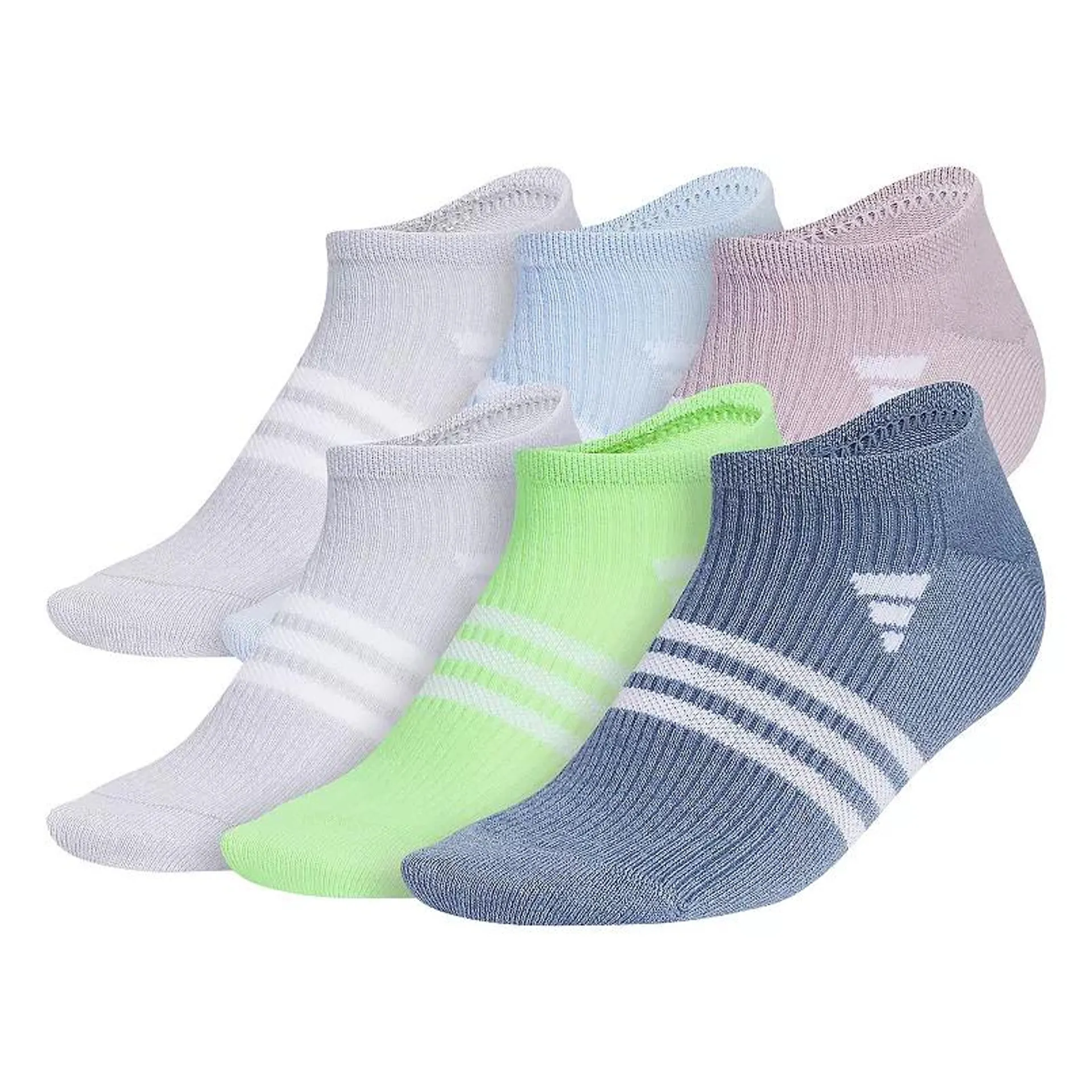 Women's adidas Superlite 3.0 6-Pack No Show Socks