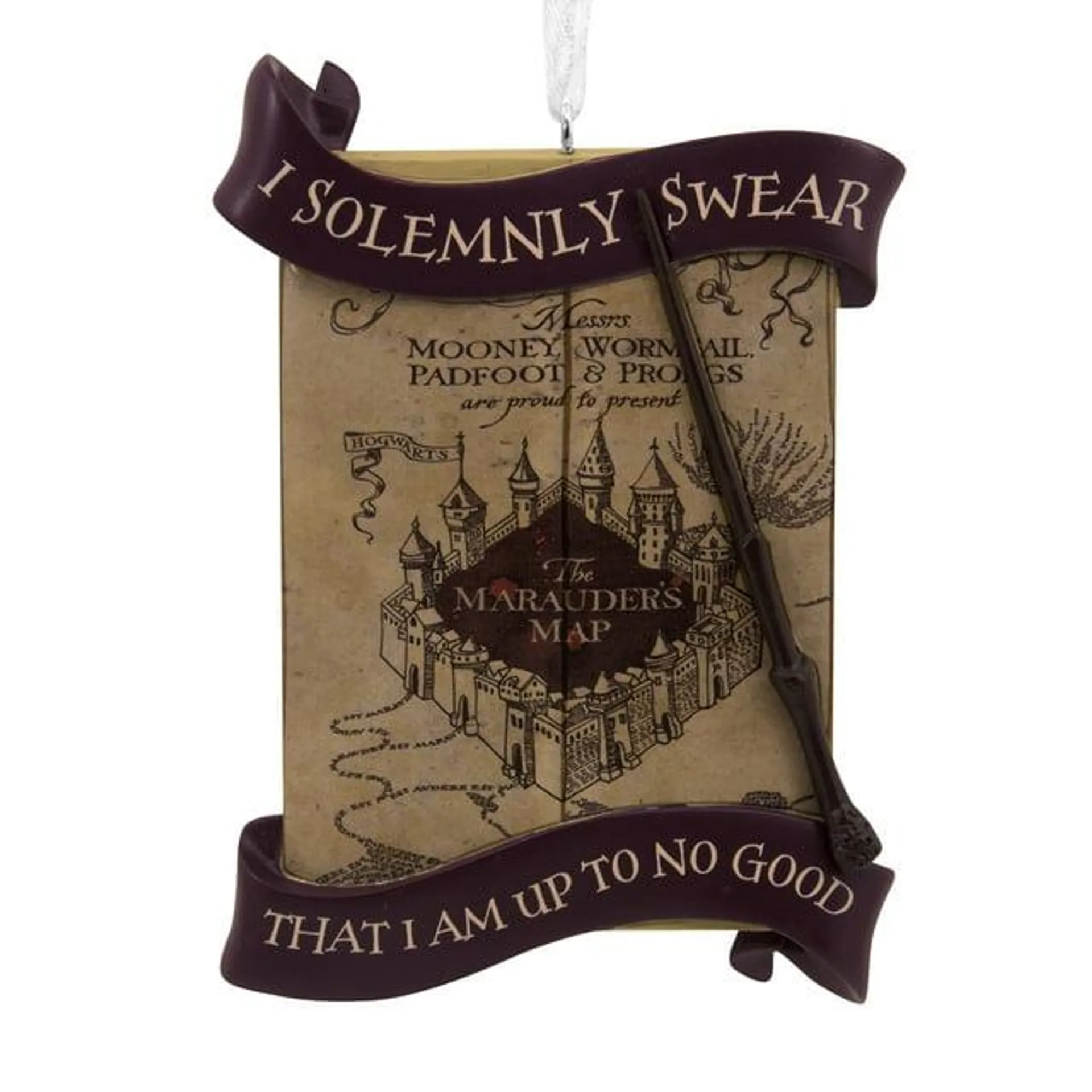 Hallmark Harry Potter Marauder's Map 2023 Ornament