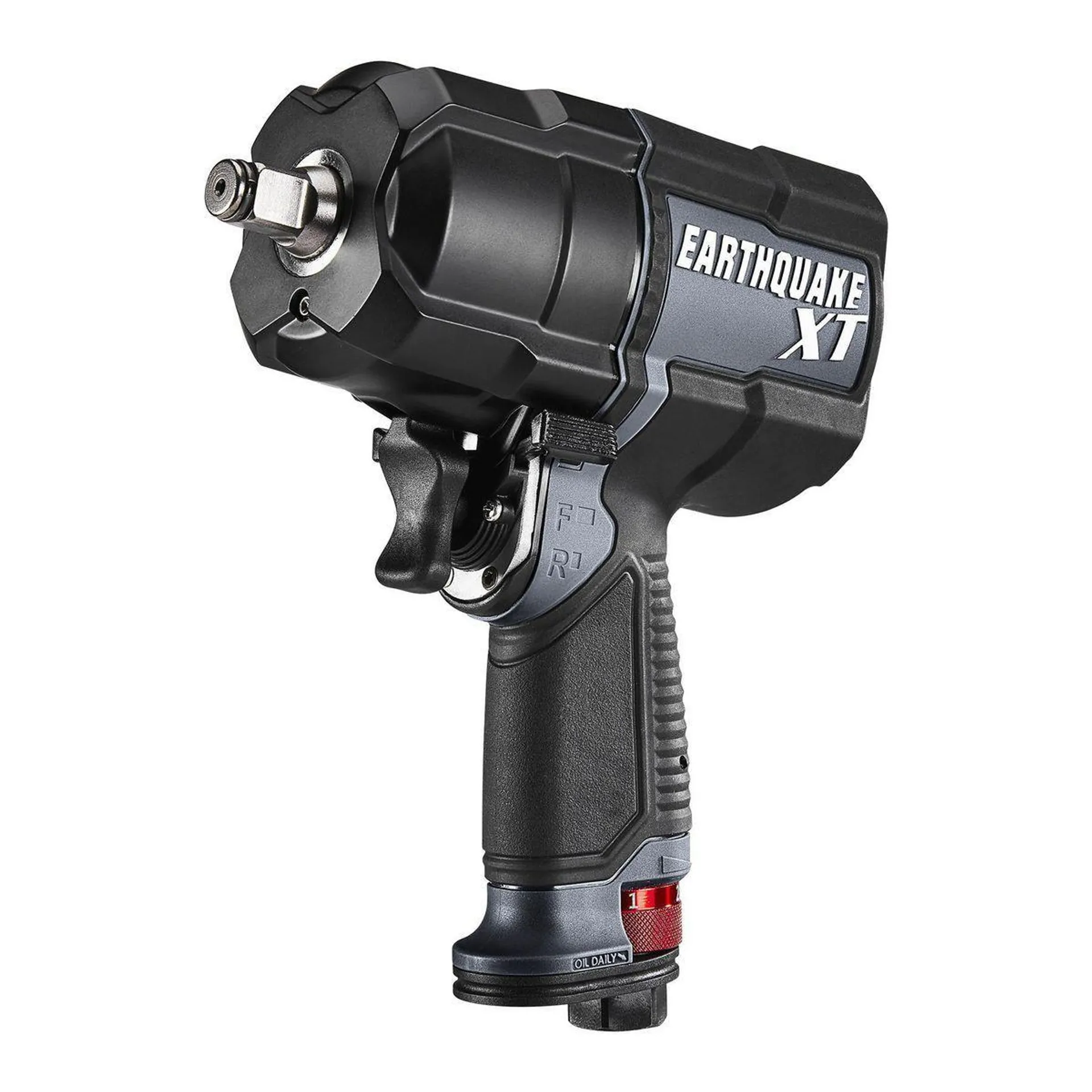 EARTHQUAKE XT 1/2 in. Composite Ultra-Torque Air Impact Wrench, Twin Hammer, 1500 ft. lbs.