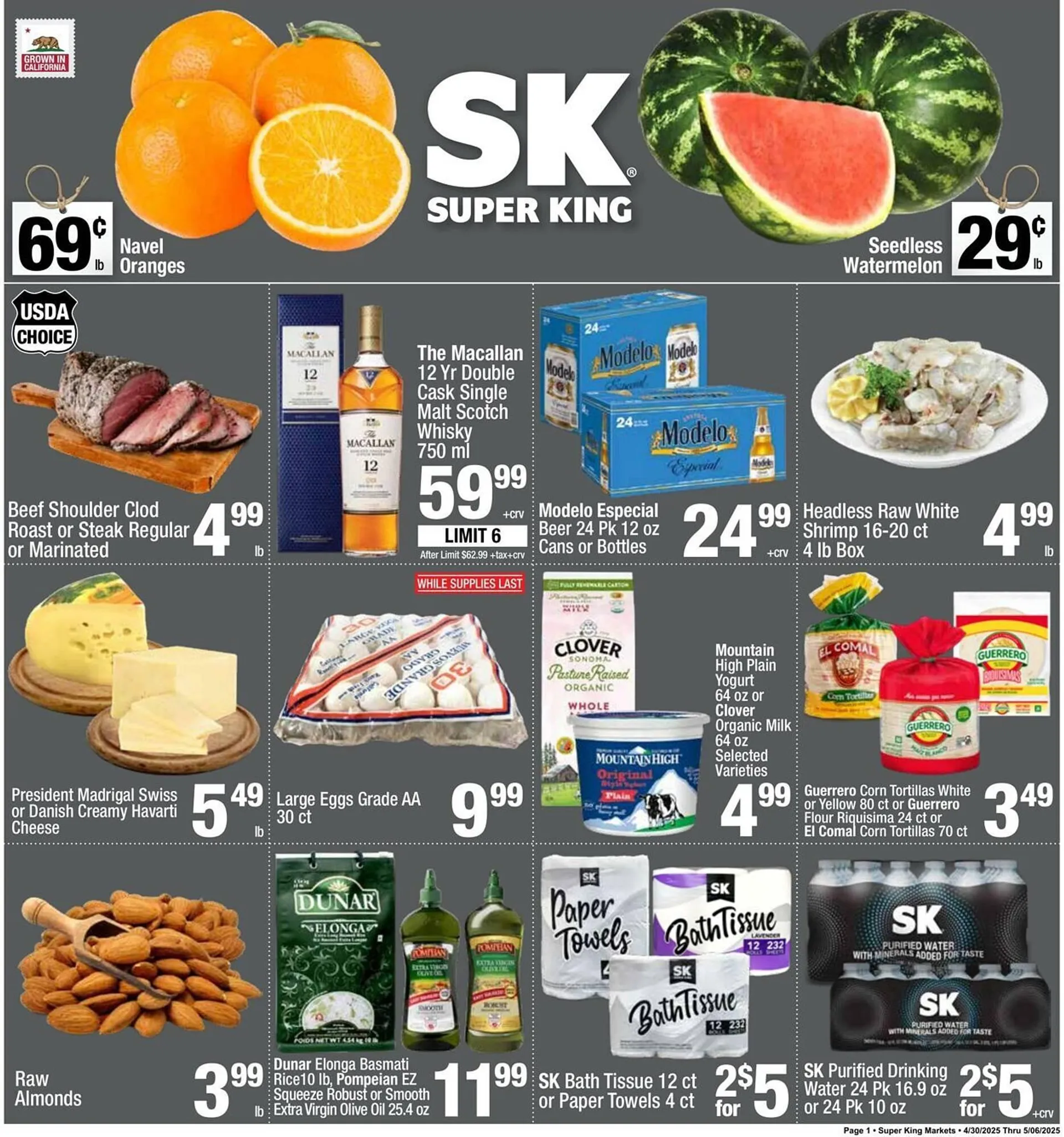 Super King Markets Weekly Ad - 1