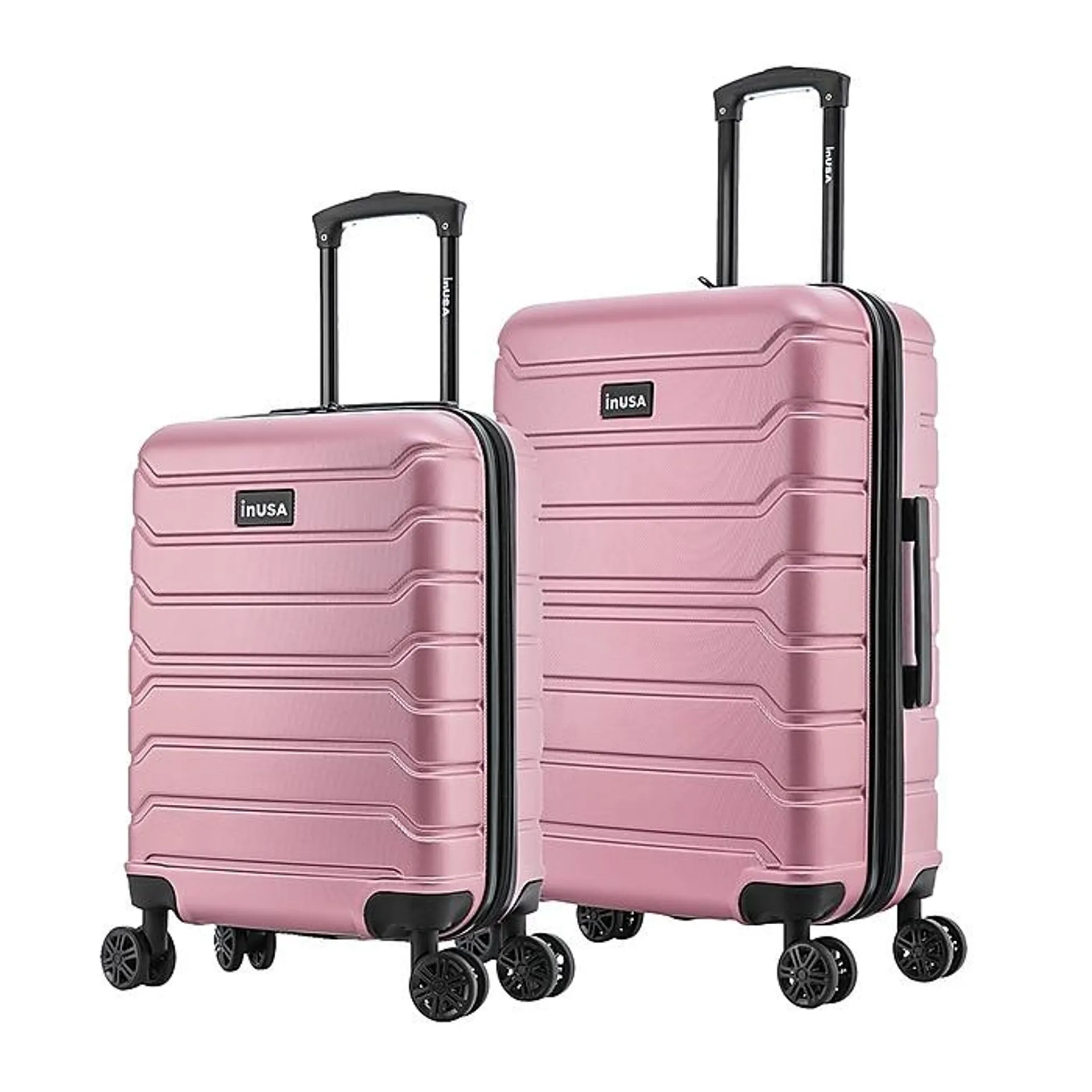 InUSA Trend 2-Piece Hardside Spinner Luggage Set,