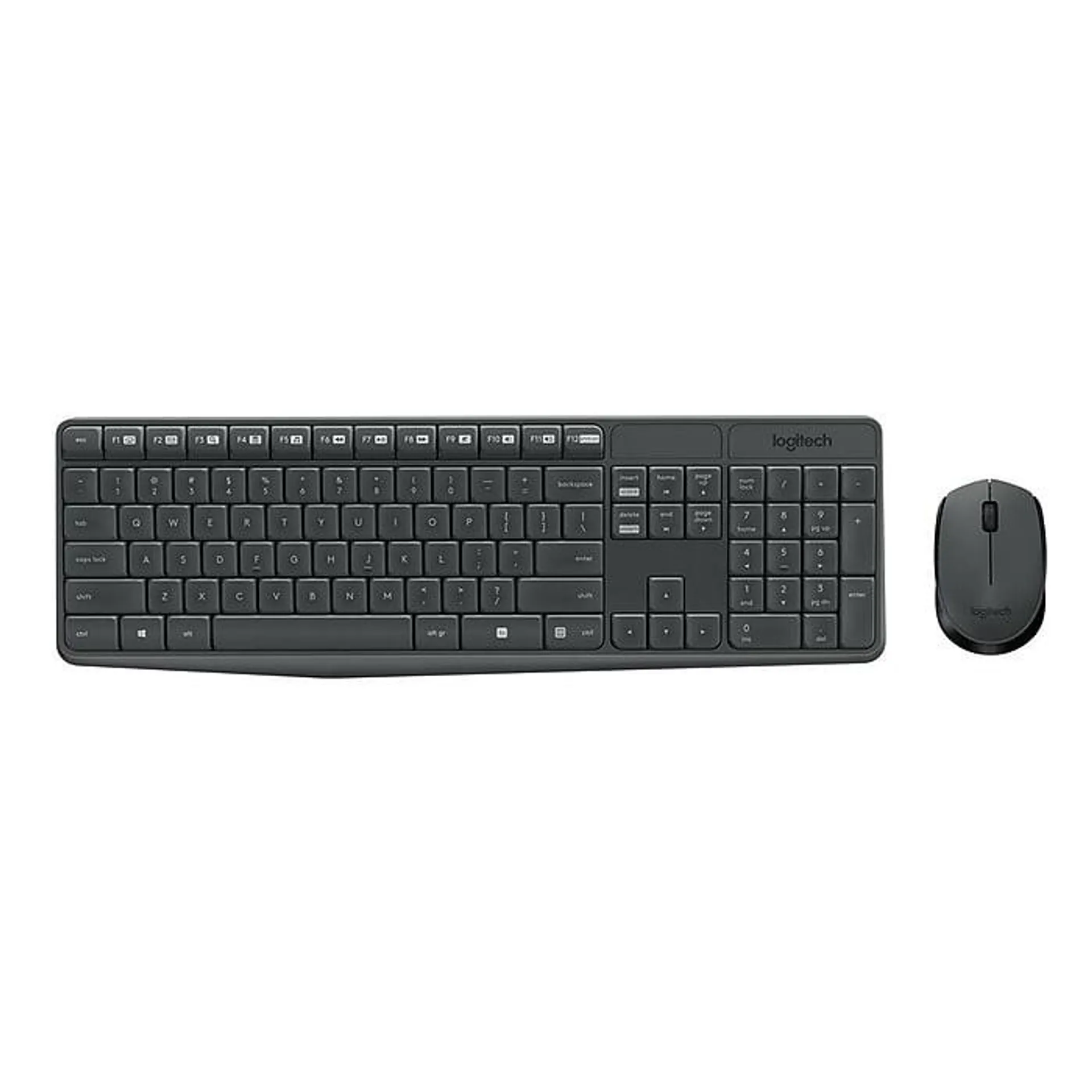 Logitech MK235 Wireless Keyboard and Optical Mouse Combo,