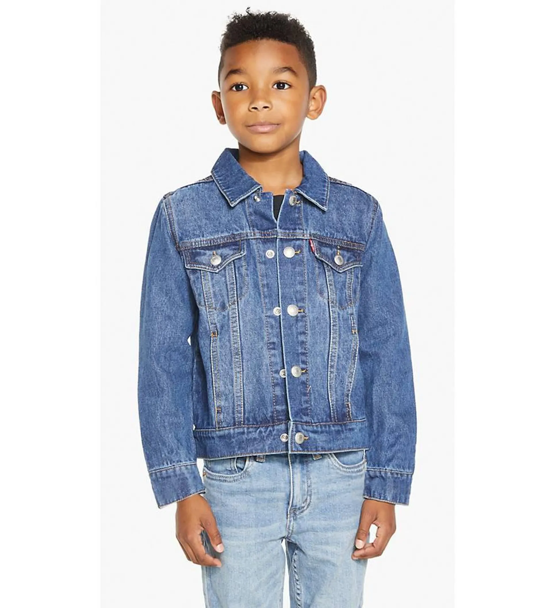 Trucker Jacket Little Boys 4-7