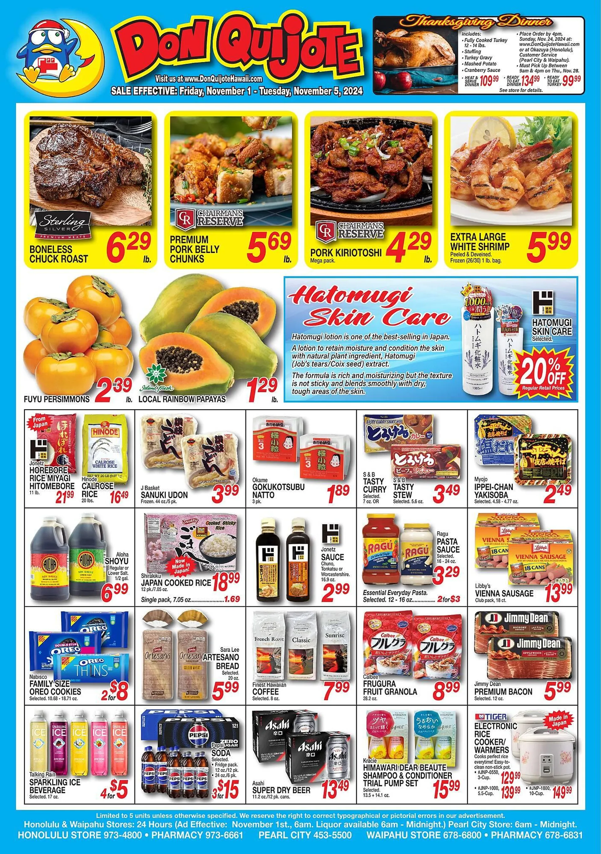 Don Quijote Hawaii Weekly Ad - 1