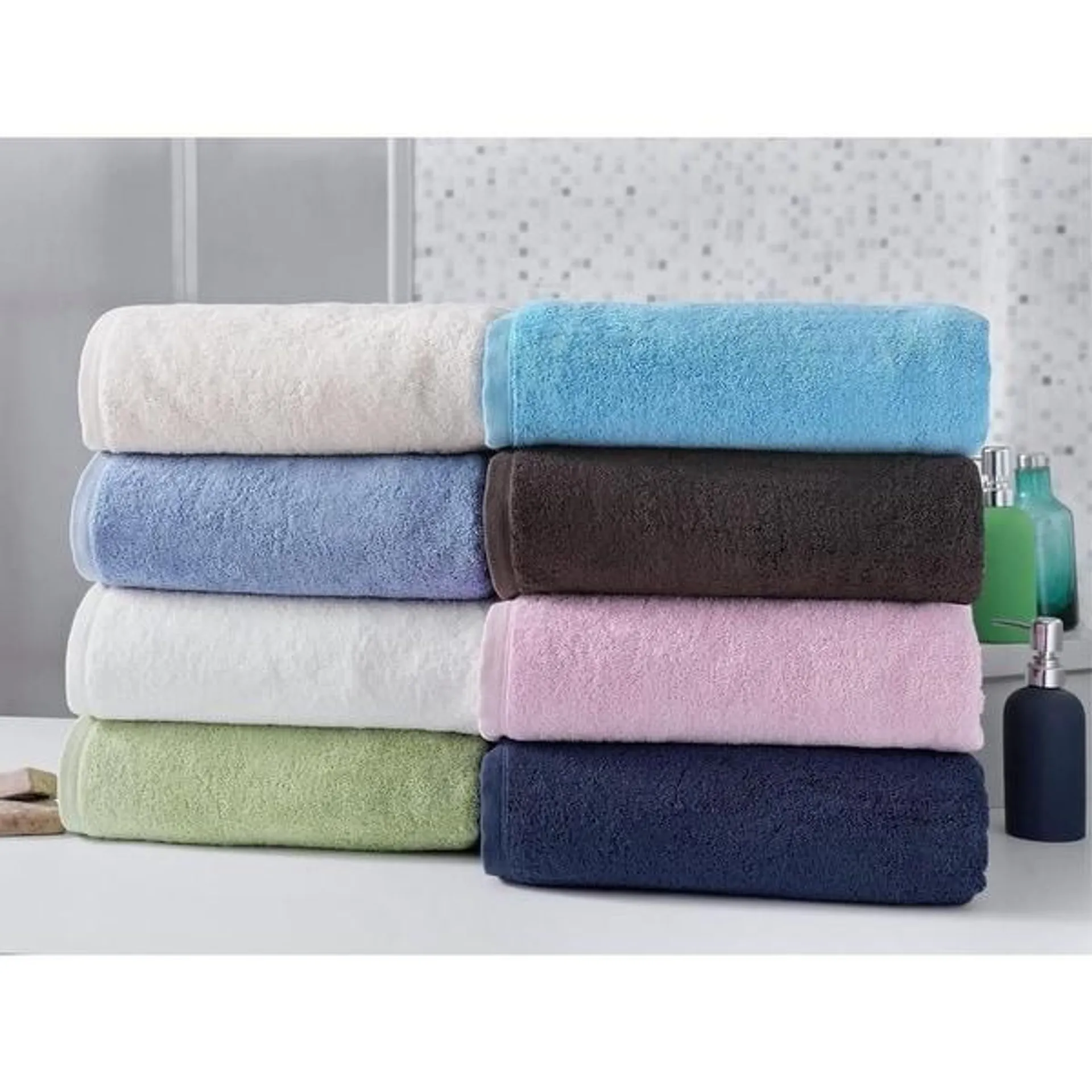 Classic Turkish Towels - Cambridge %100 Turkish Cotton Jumbo SPA Bath Sheet, Quick Dry