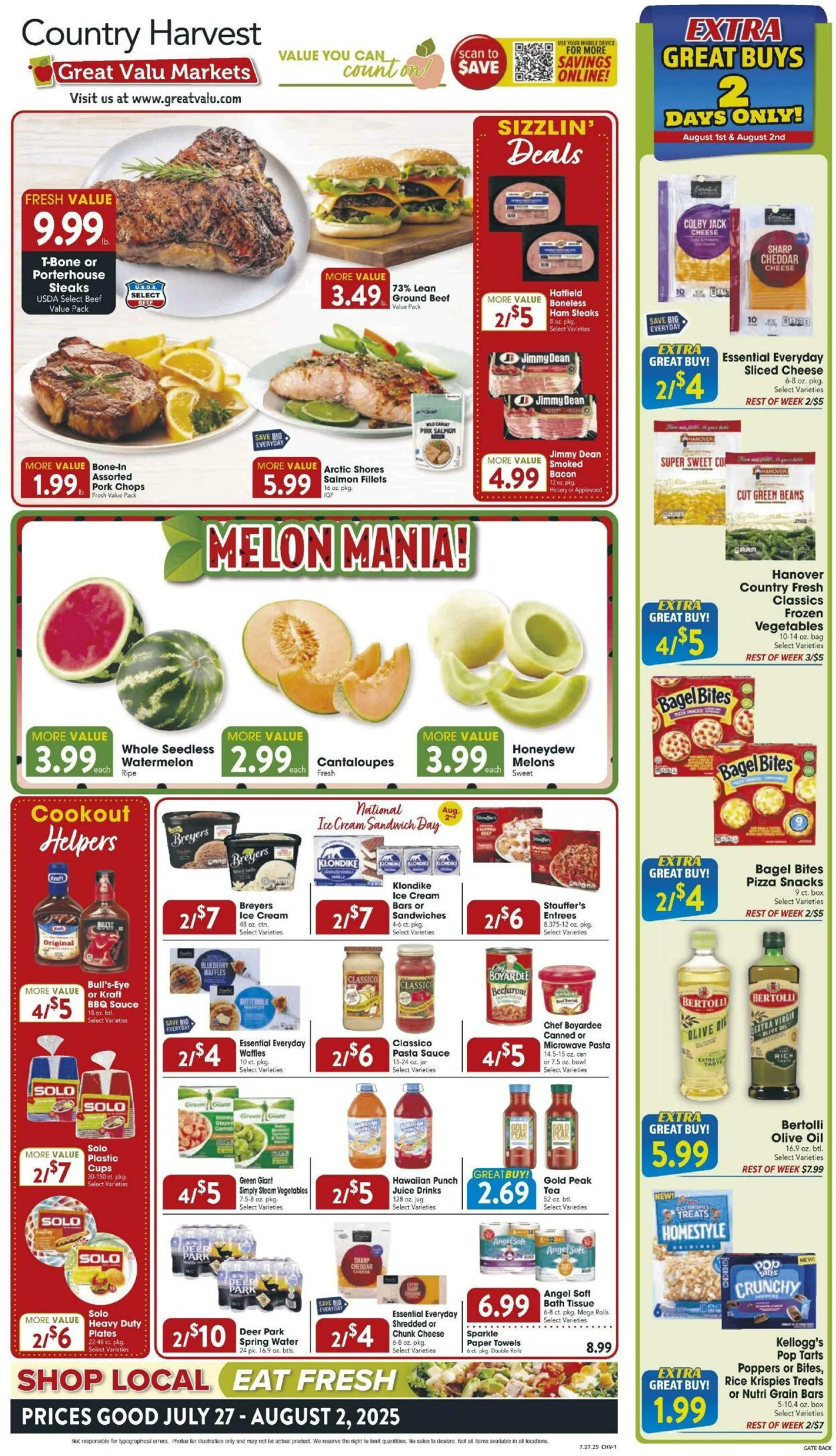 Weekly ad Farm Fresh from July 27 to August 2 2025 - Page 1
