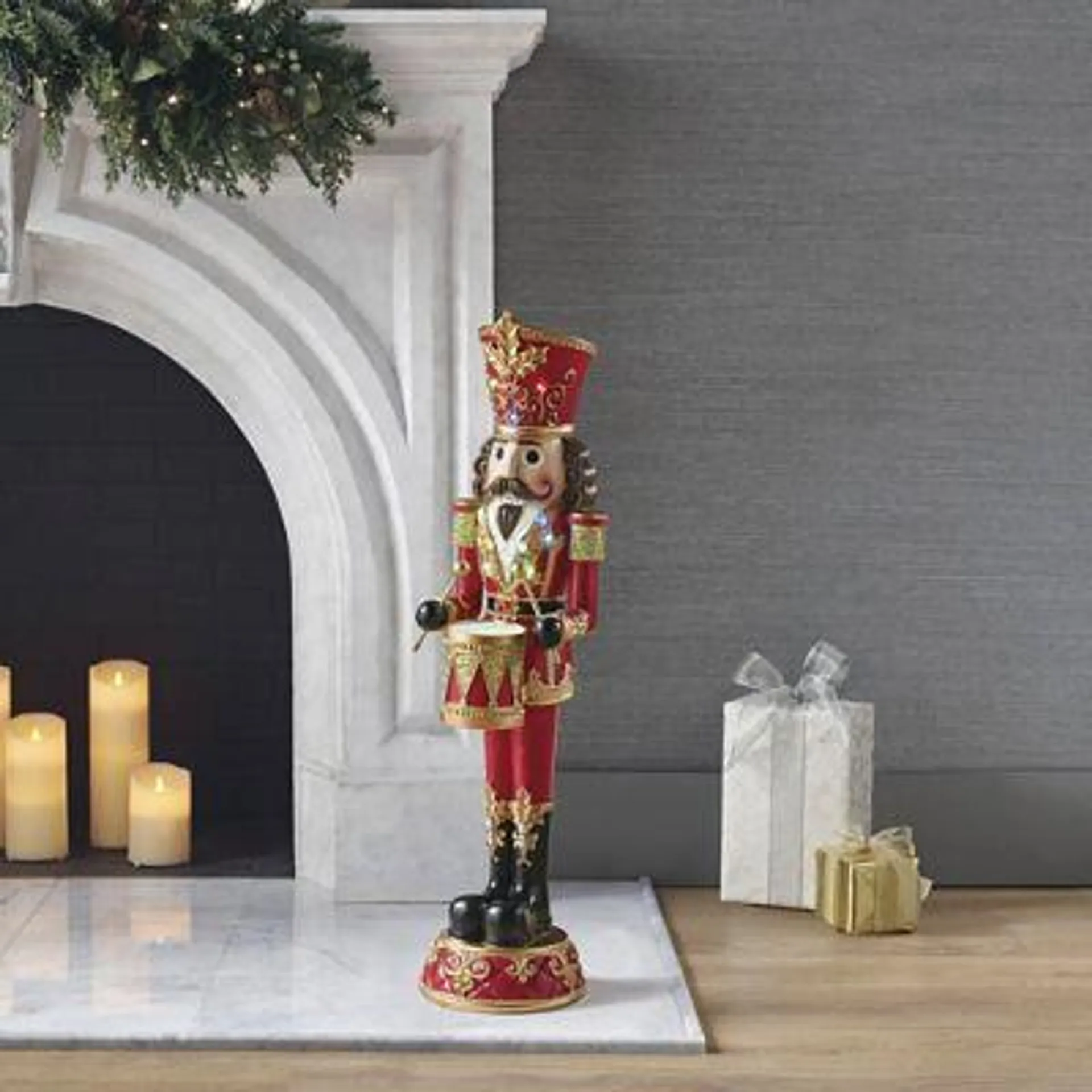 Royal Drummer Nutcracker Soldier