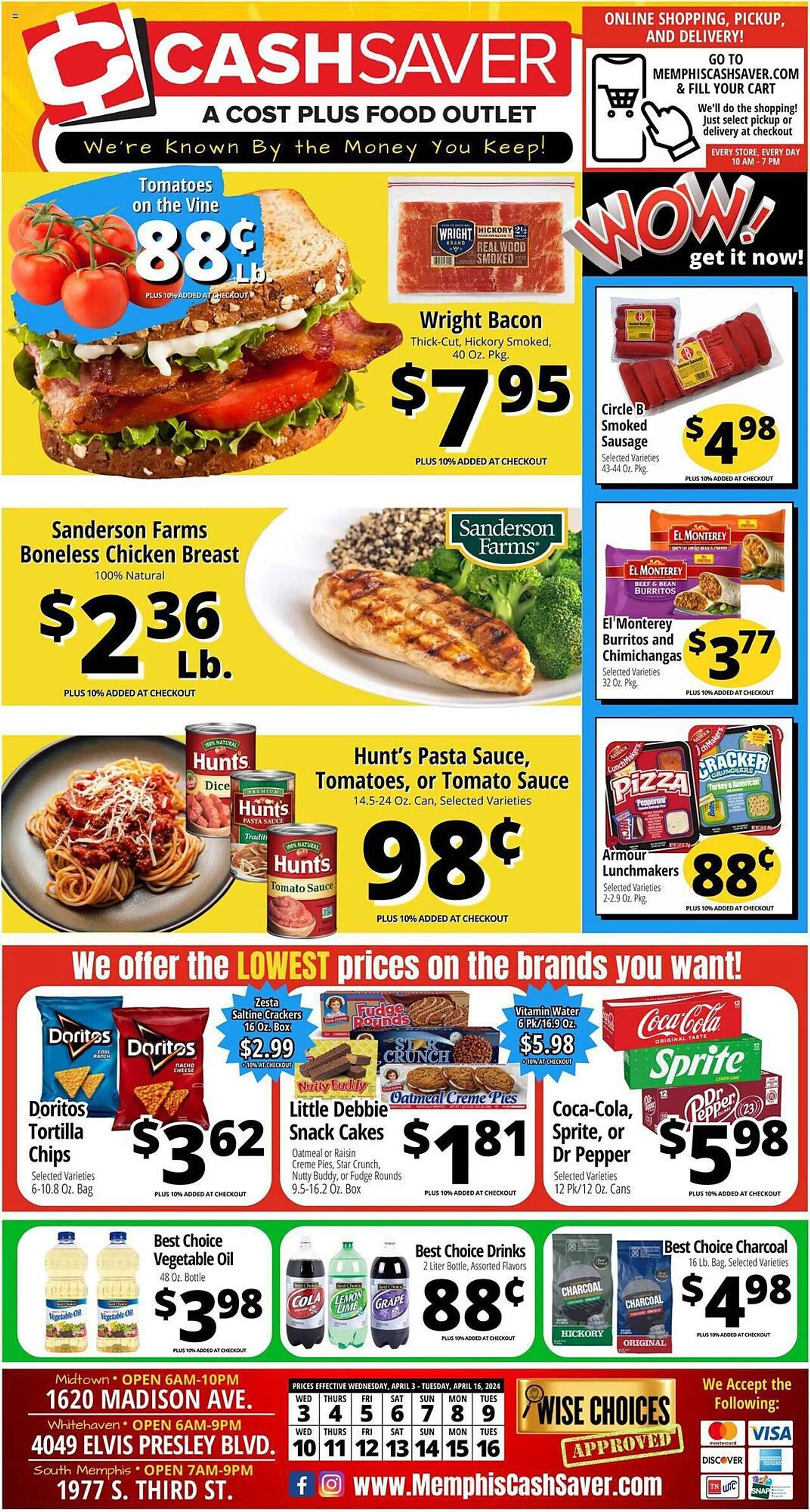 Weekly ad IGA Weekly Ad from April 3 to April 16 2024 - Page 1