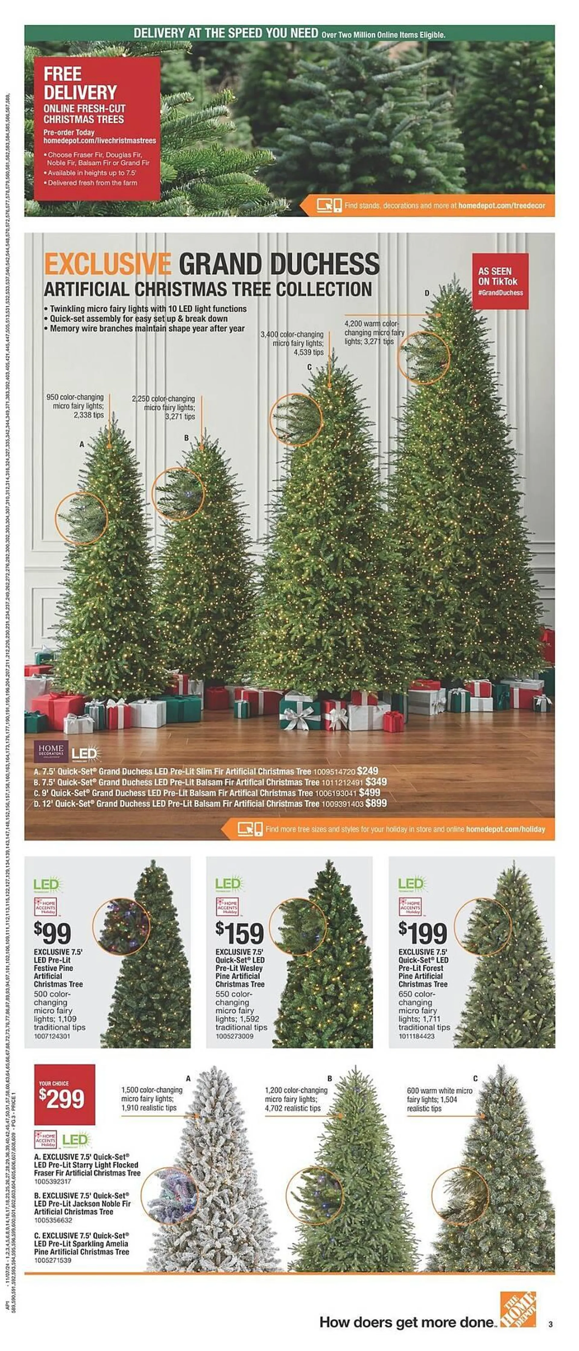 Weekly ad The Home Depot Weekly Ad from November 7 to November 27 2024 - Page 3