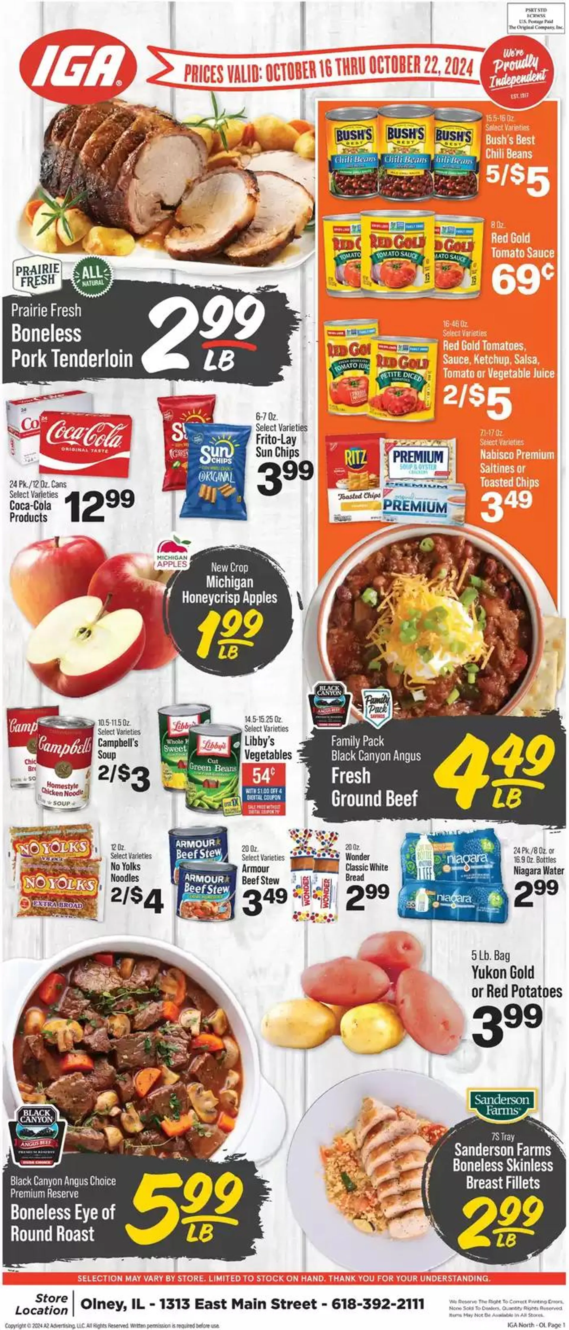 Weekly ad New offers to discover from October 16 to October 22 2024 - Page 1