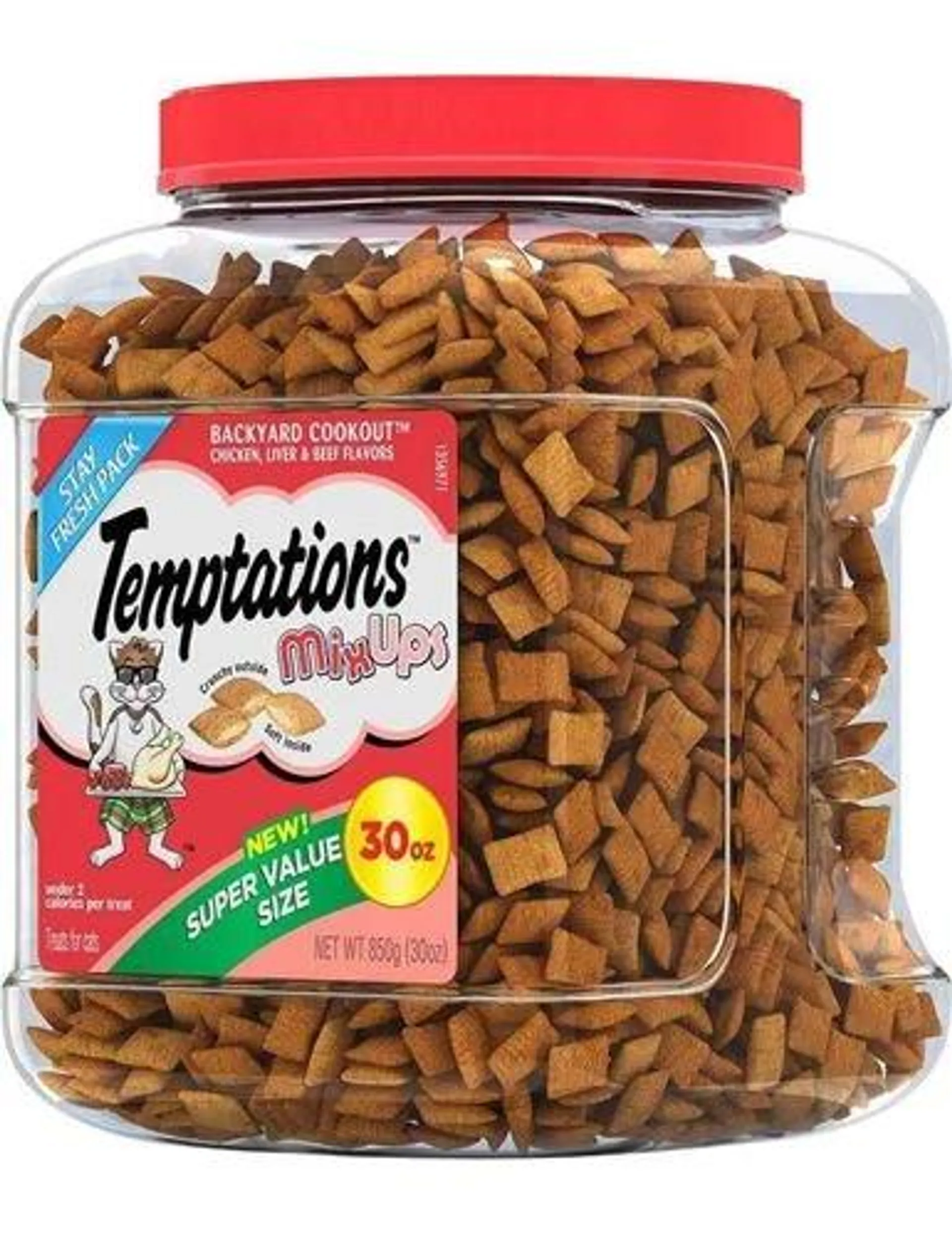 Whiskas Temptations Mixups Backyard Cookout Cat Treats, 30 Ounces