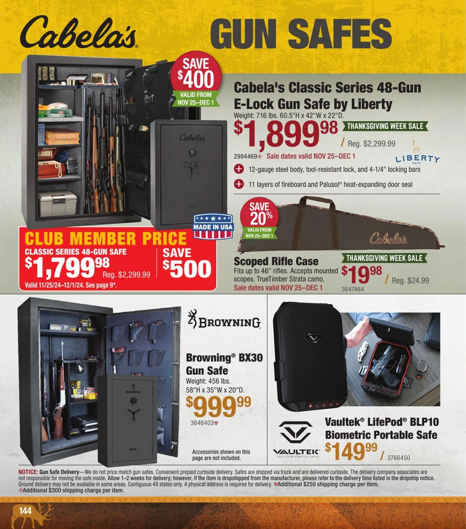 Weekly ad Bass Pro Current weekly ad from November 28 to December 12 2024 - Page 144