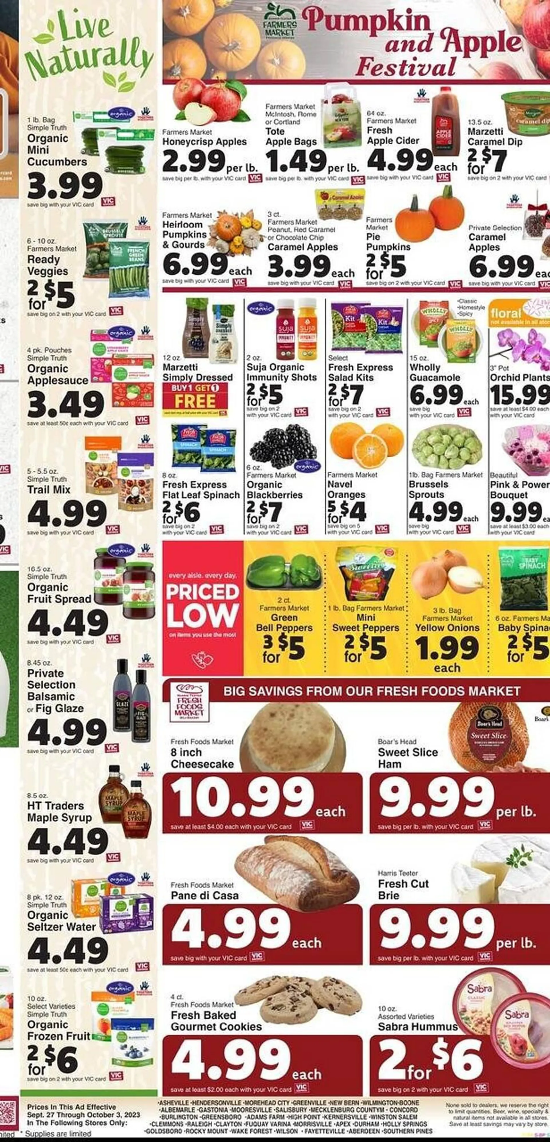 Weekly ad Harris Teeter Weekly Ad from September 27 to October 3 2023 - Page 12