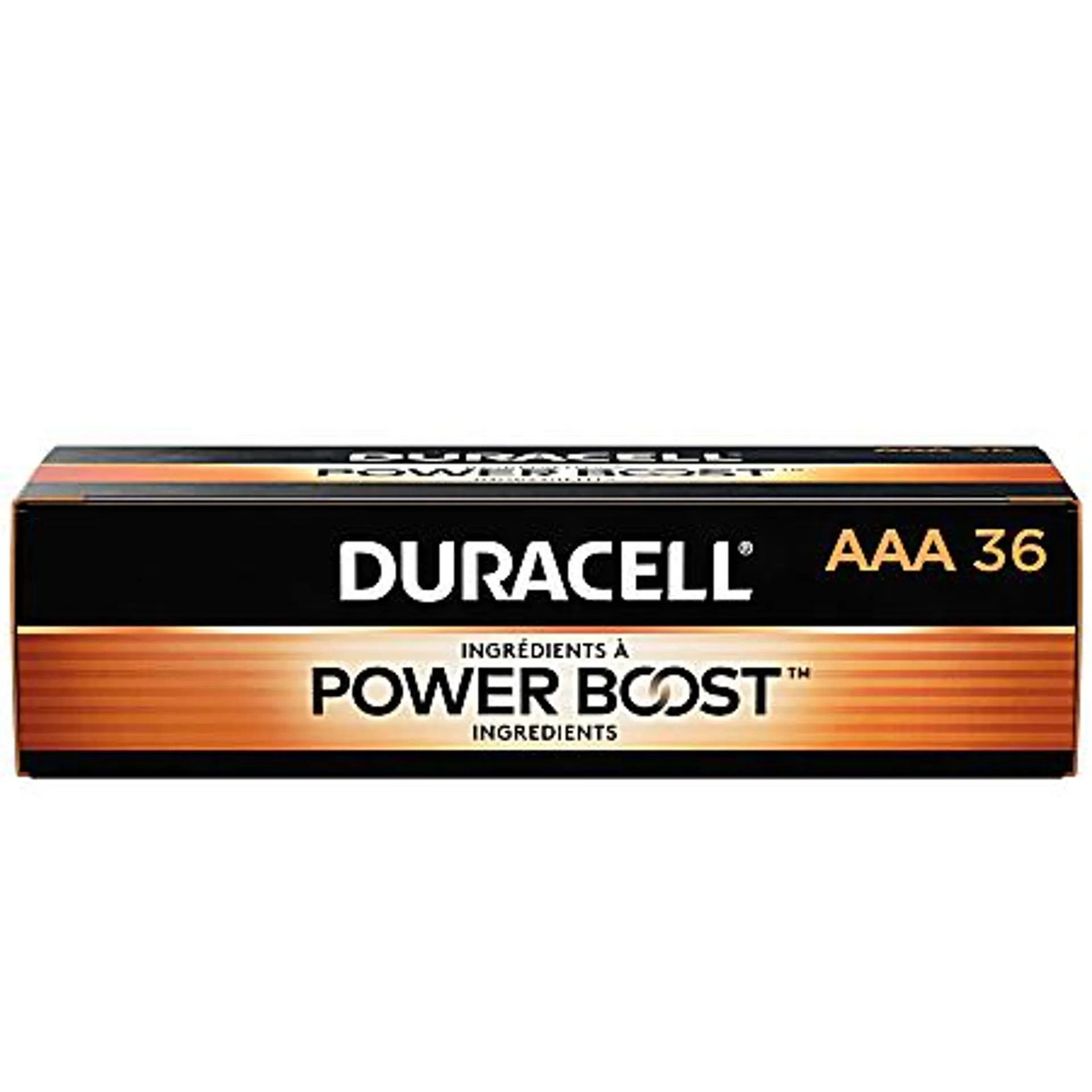 Duracell® Coppertop AAA Alkaline Batteries, Box Of 36