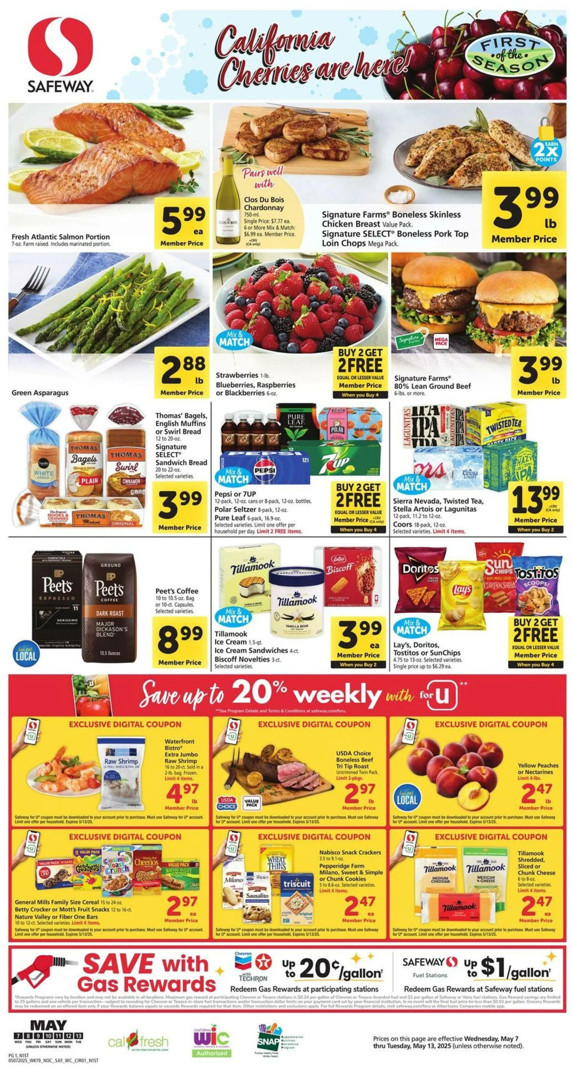 Weekly ad Safeway Current weekly ad from May 7 to May 13 2025 - Page 3