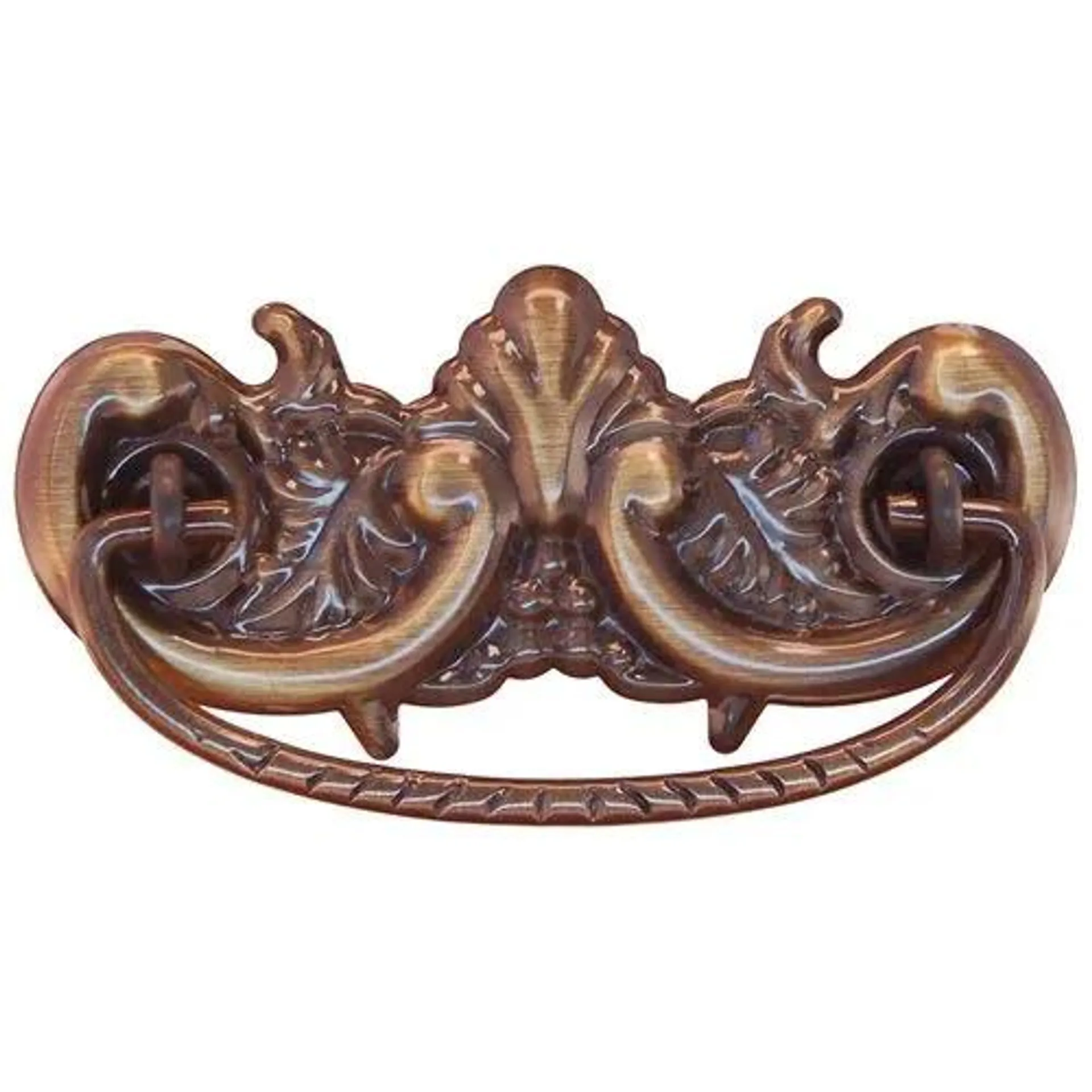 Restorers Classic Victorian Brass Bail Pull Handle