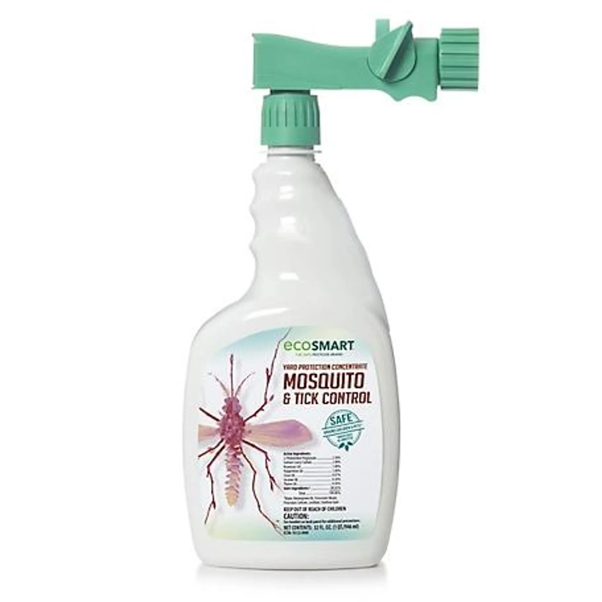 EcoSMART 32 oz. Natural Plant-Based Yard Protection Concentrate Mosquito and Tick Control