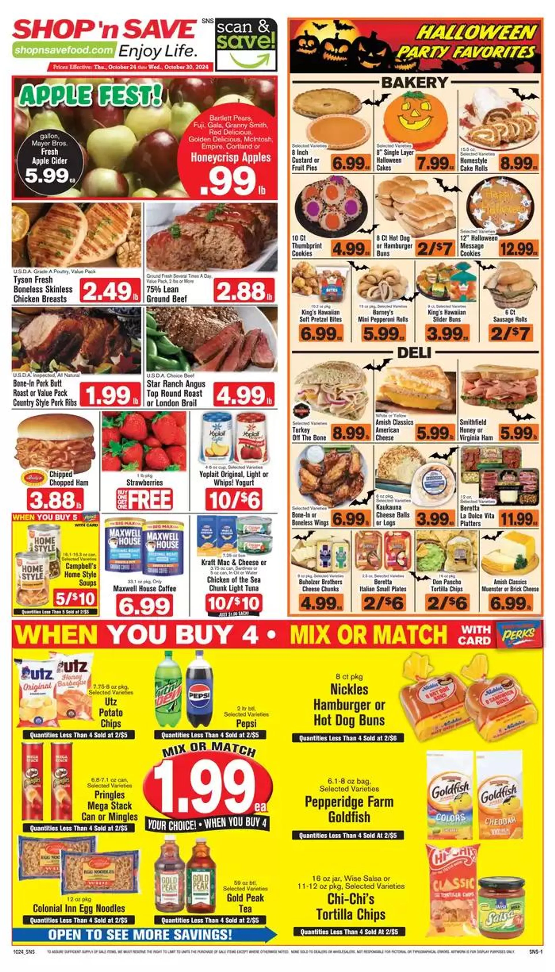 Weekly ad Current special promotions from October 22 to November 5 2024 - Page 1