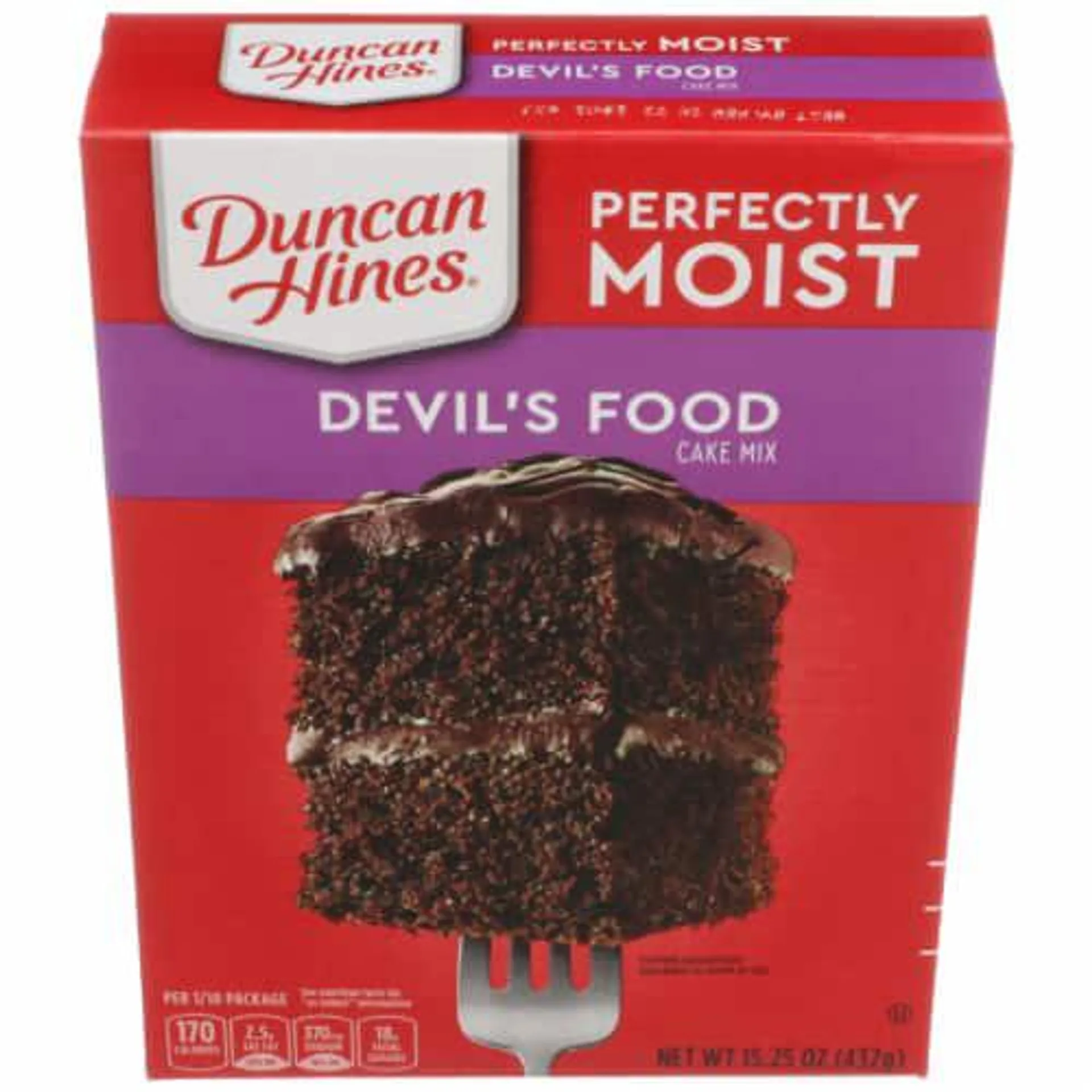 Duncan Hines® Perfectly Moist Devil's Food Cake Mix