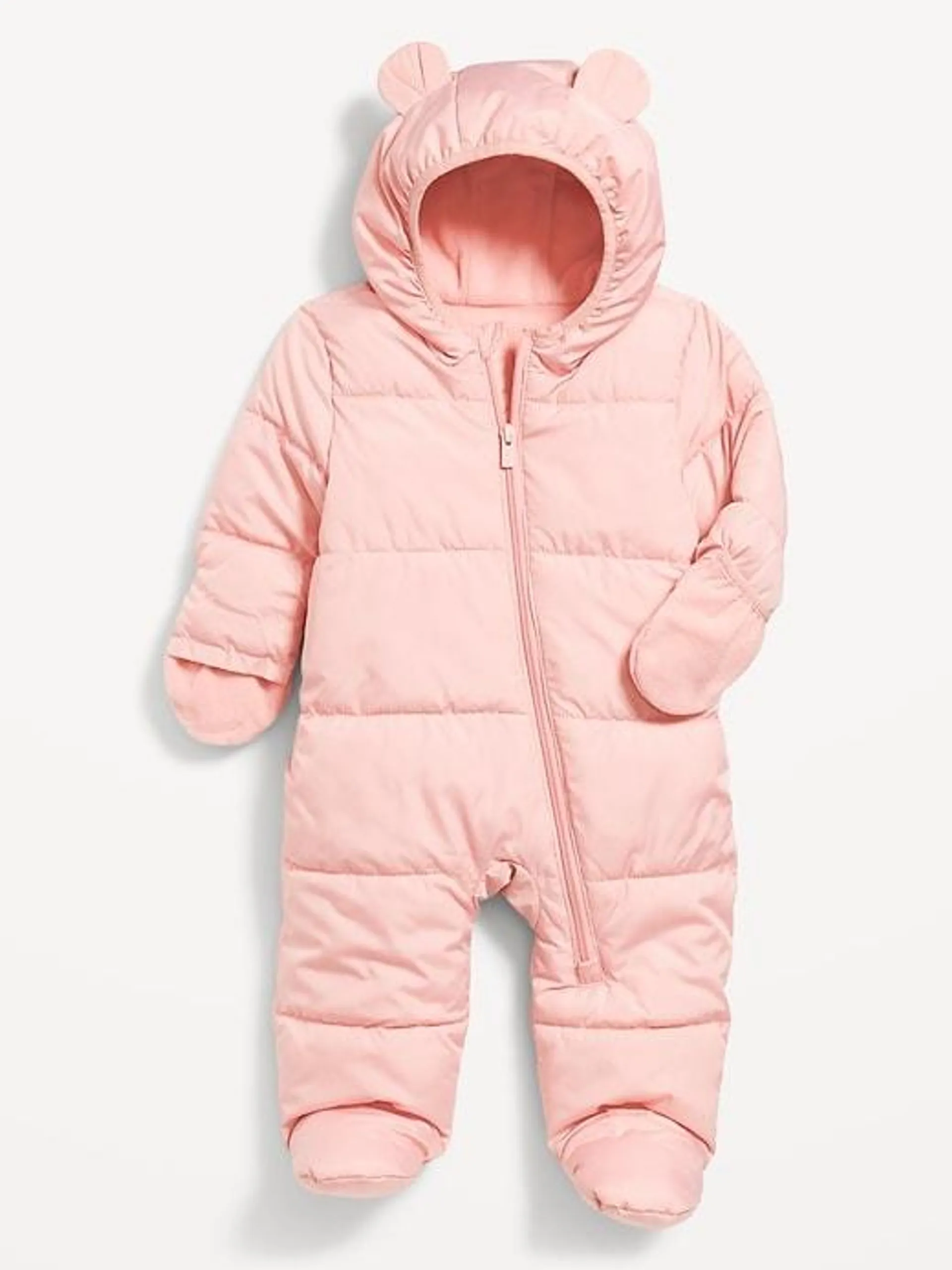 Unisex Water-Resistant Frost Free Puffer Snowsuit for Baby