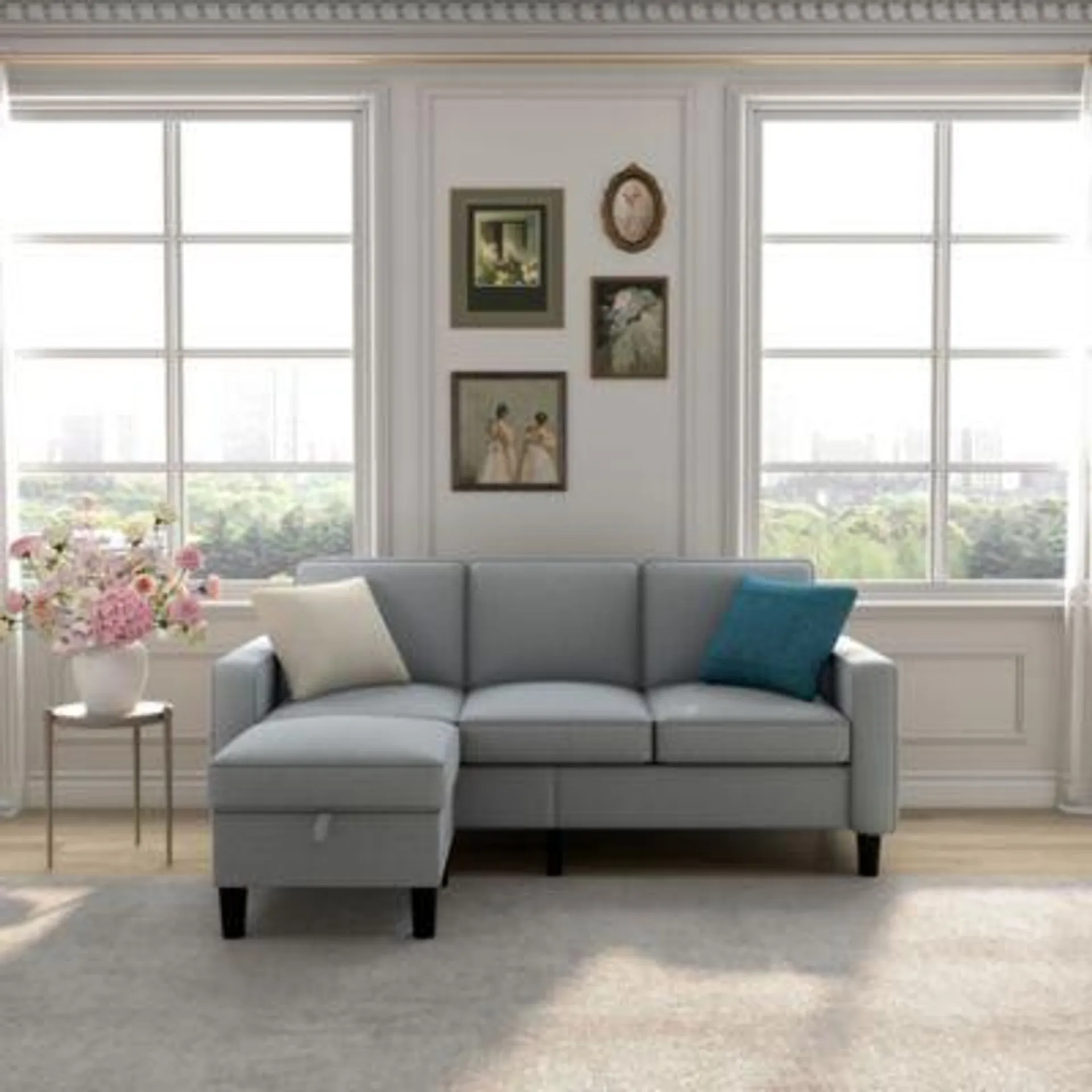 Streamdale Furniture Versatile 3-seater sofa for small spaces