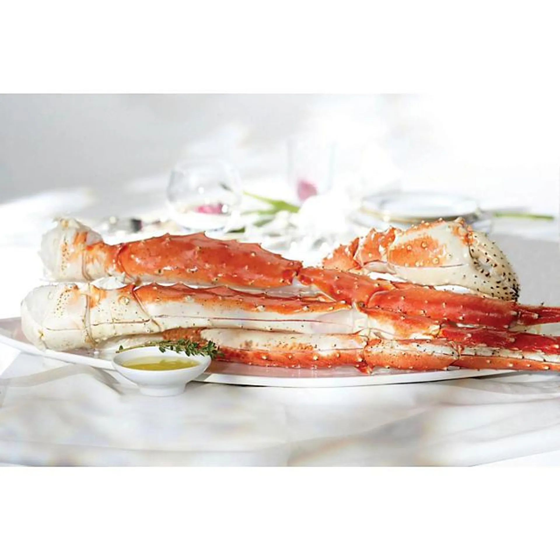 Aqua Star King Crab Legs and Claws With Butter, Frozen (2 lbs.)