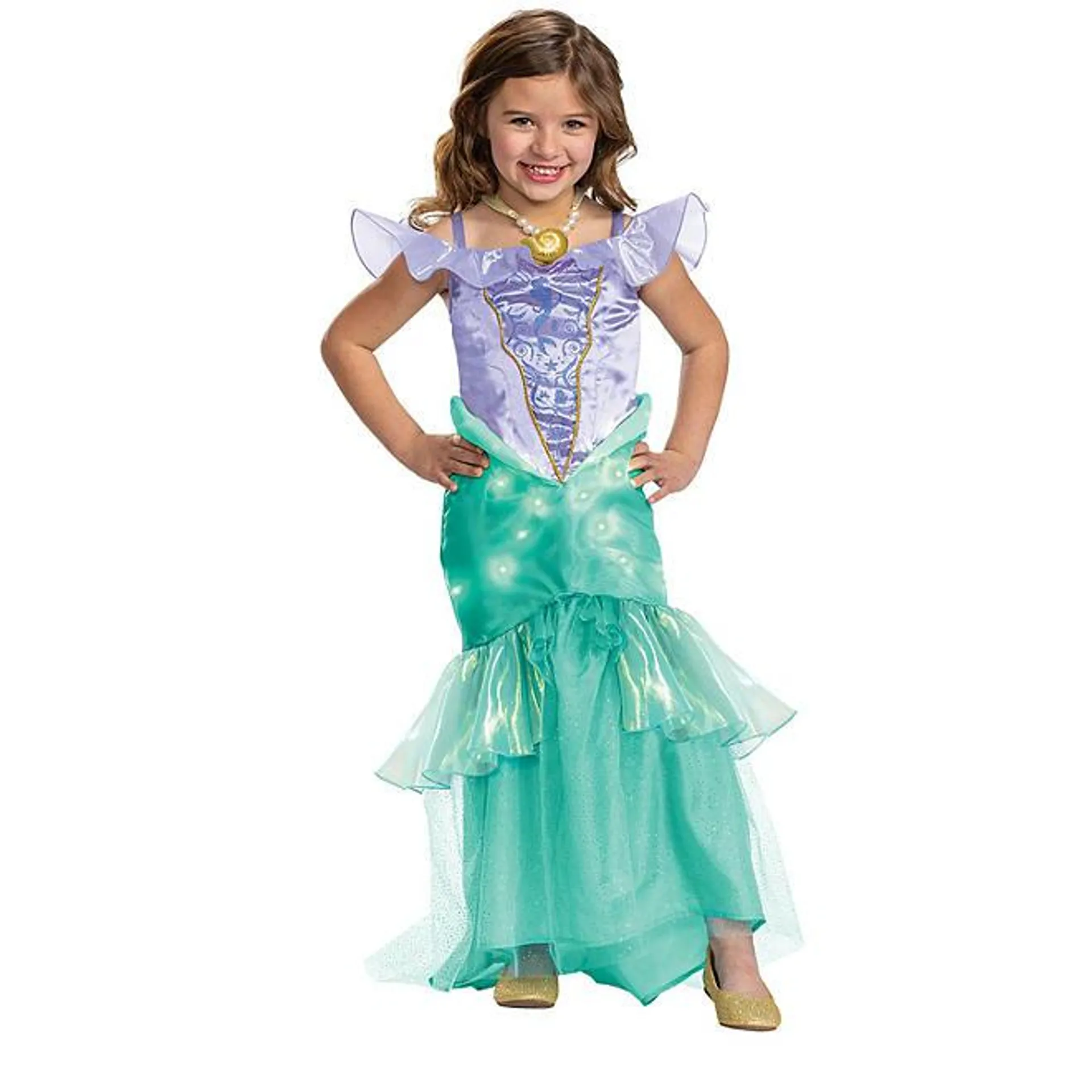 Disney Ariel Lights & Sound Costume (Assorted Sizes)