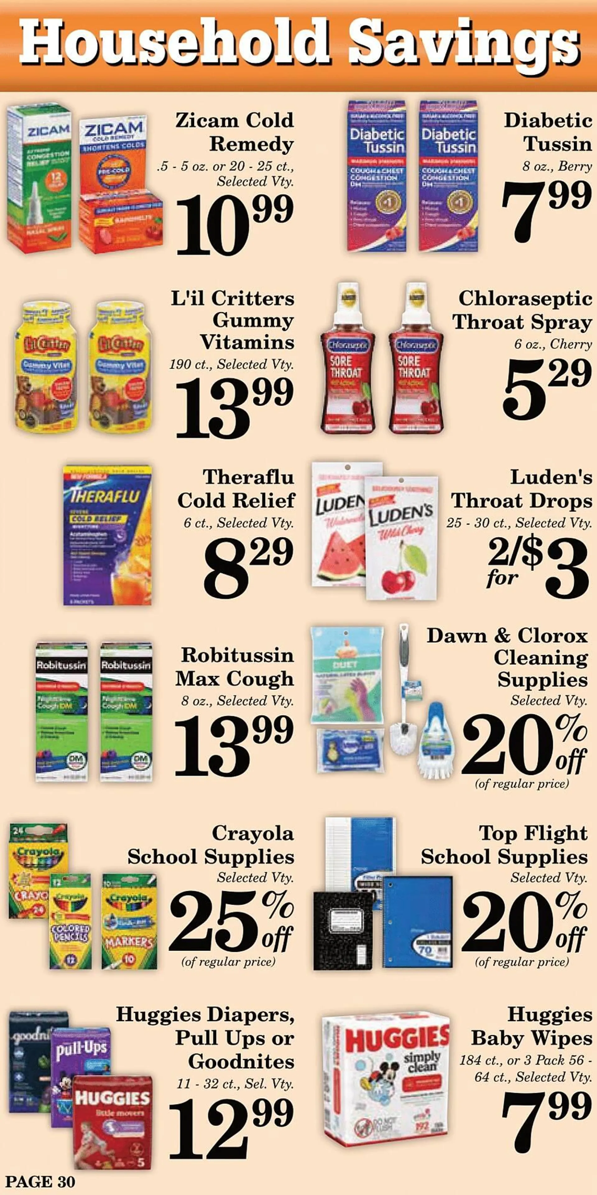 Weekly ad Harvest Foods ad from January 2 to January 28 2025 - Page 31