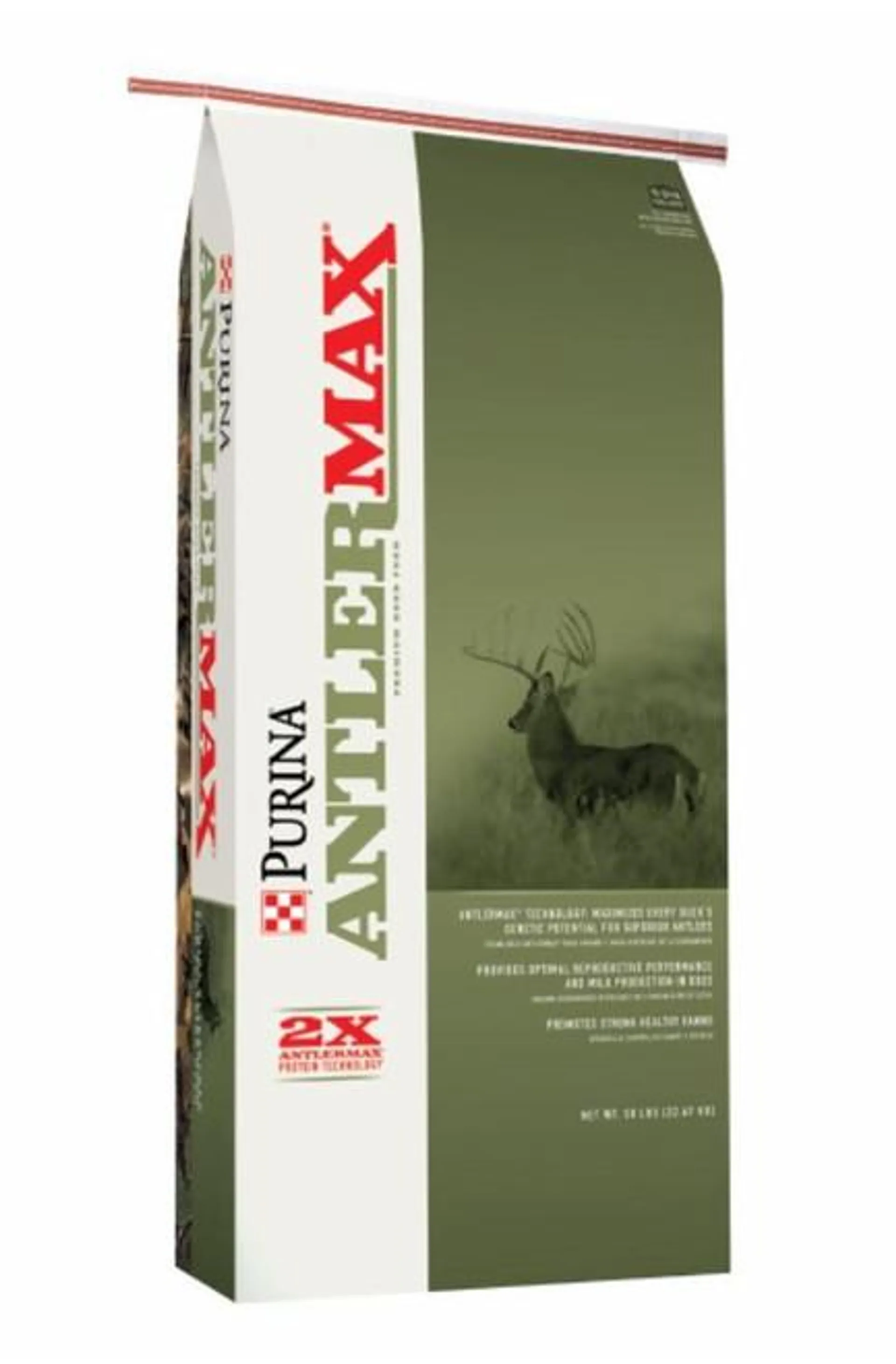 Purina Antler Max Mule Deer Pellets 22% Protein Feed with Climate Guard - 50 lb.