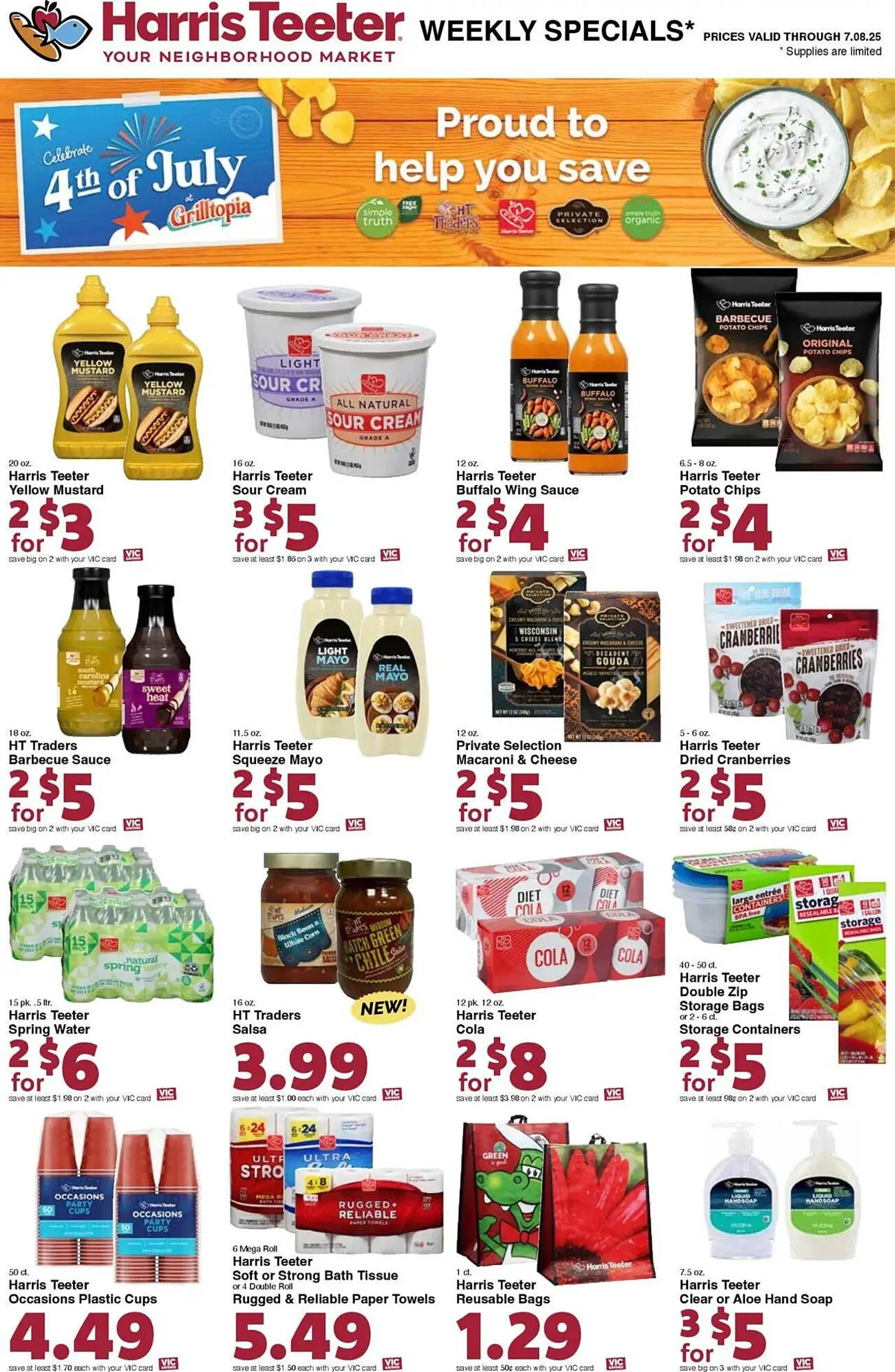 Weekly ad Harris Teeter Weekly Ad from July 2 to July 9 2025 - Page 17