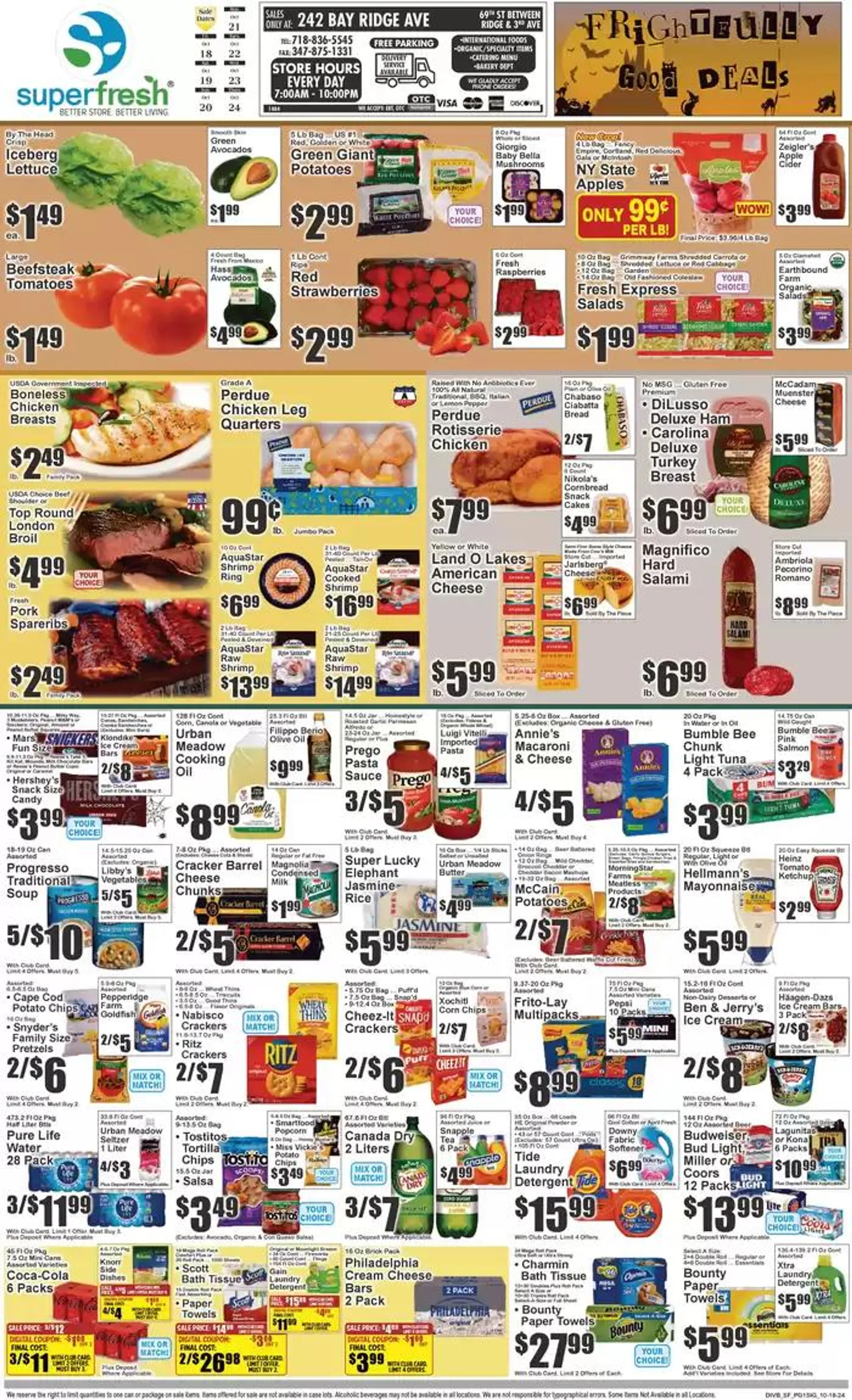 Weekly ad Super Fresh weekly ad from October 18 to November 1 2024 - Page 1