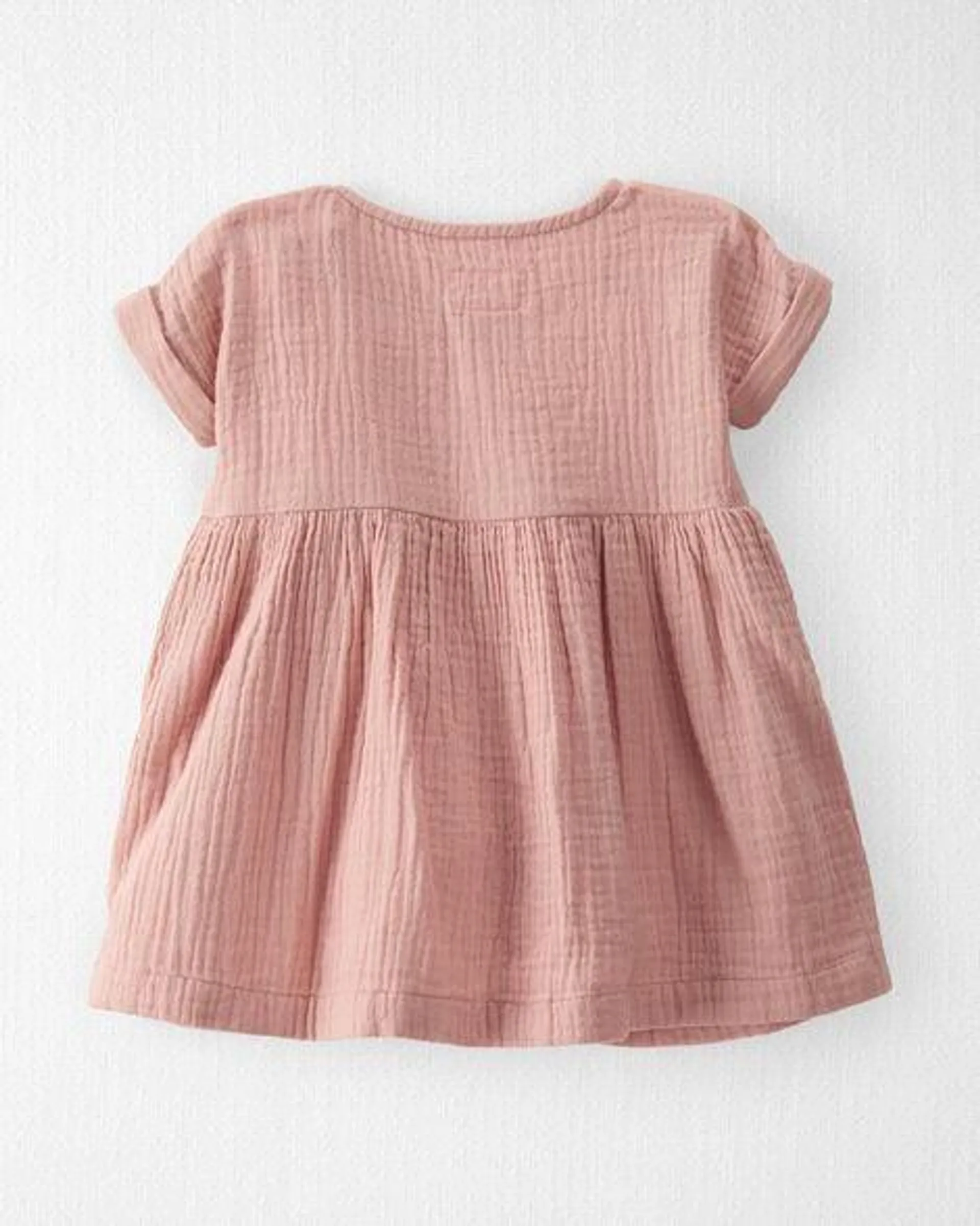 Baby Organic Cotton Gauze Dress